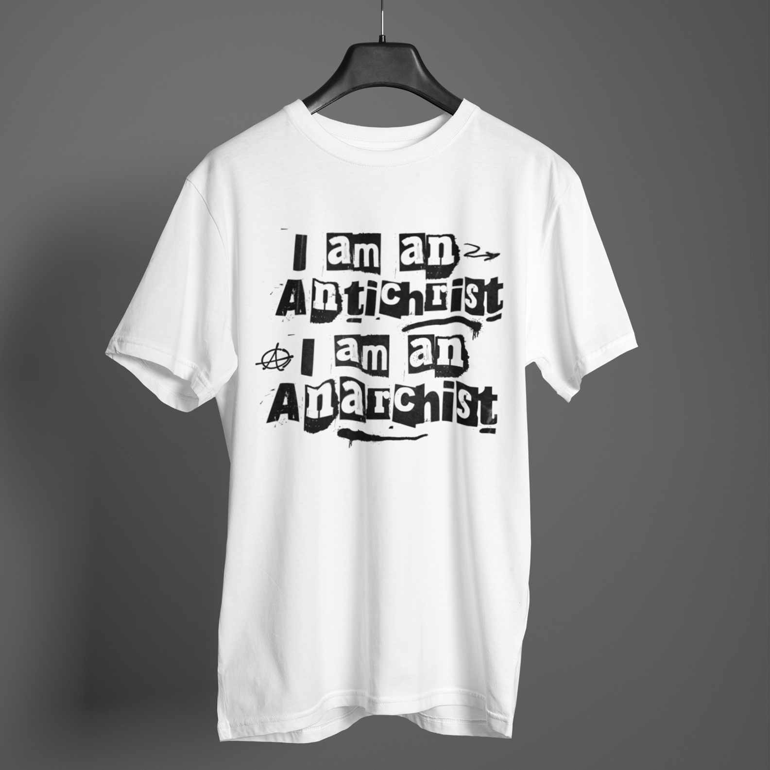 Camiseta Sex Pistols – Anarchy in the UK (Branca)