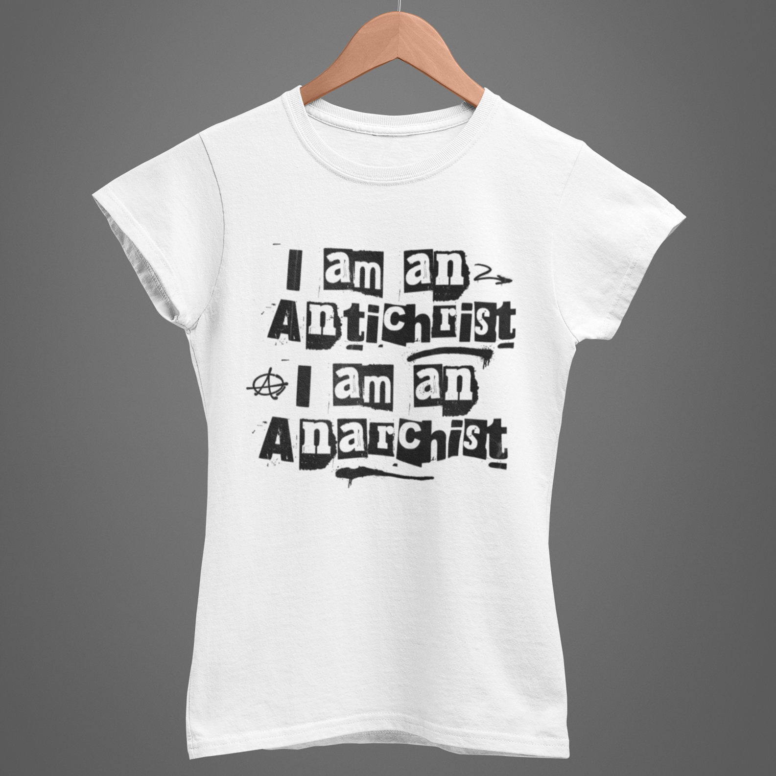 Camiseta Baby Long Sex Pistols - Anarchy in the UK (Branca)