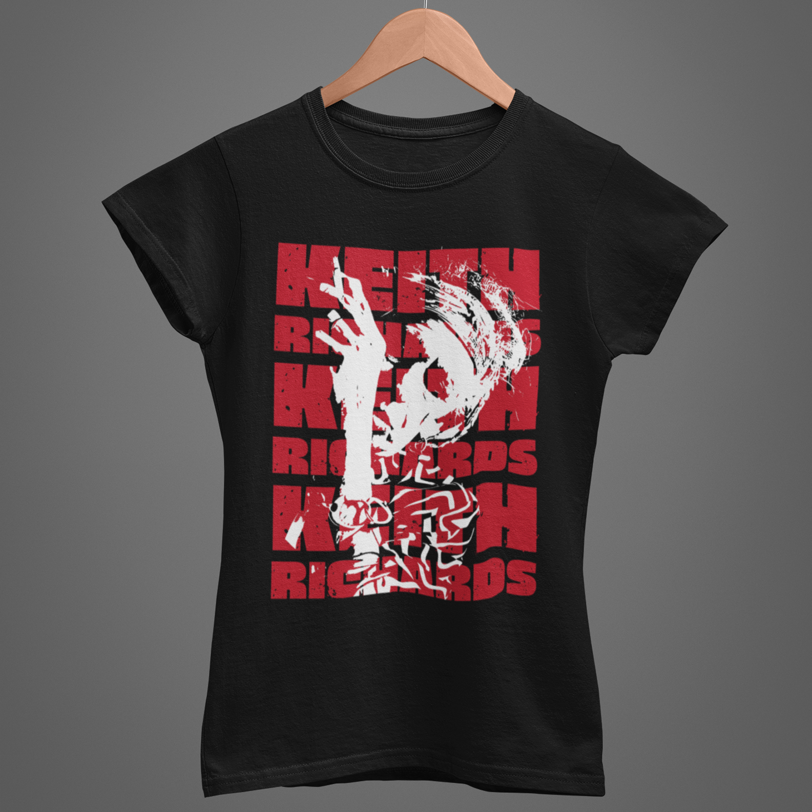 Camiseta Baby Long Keith Richards