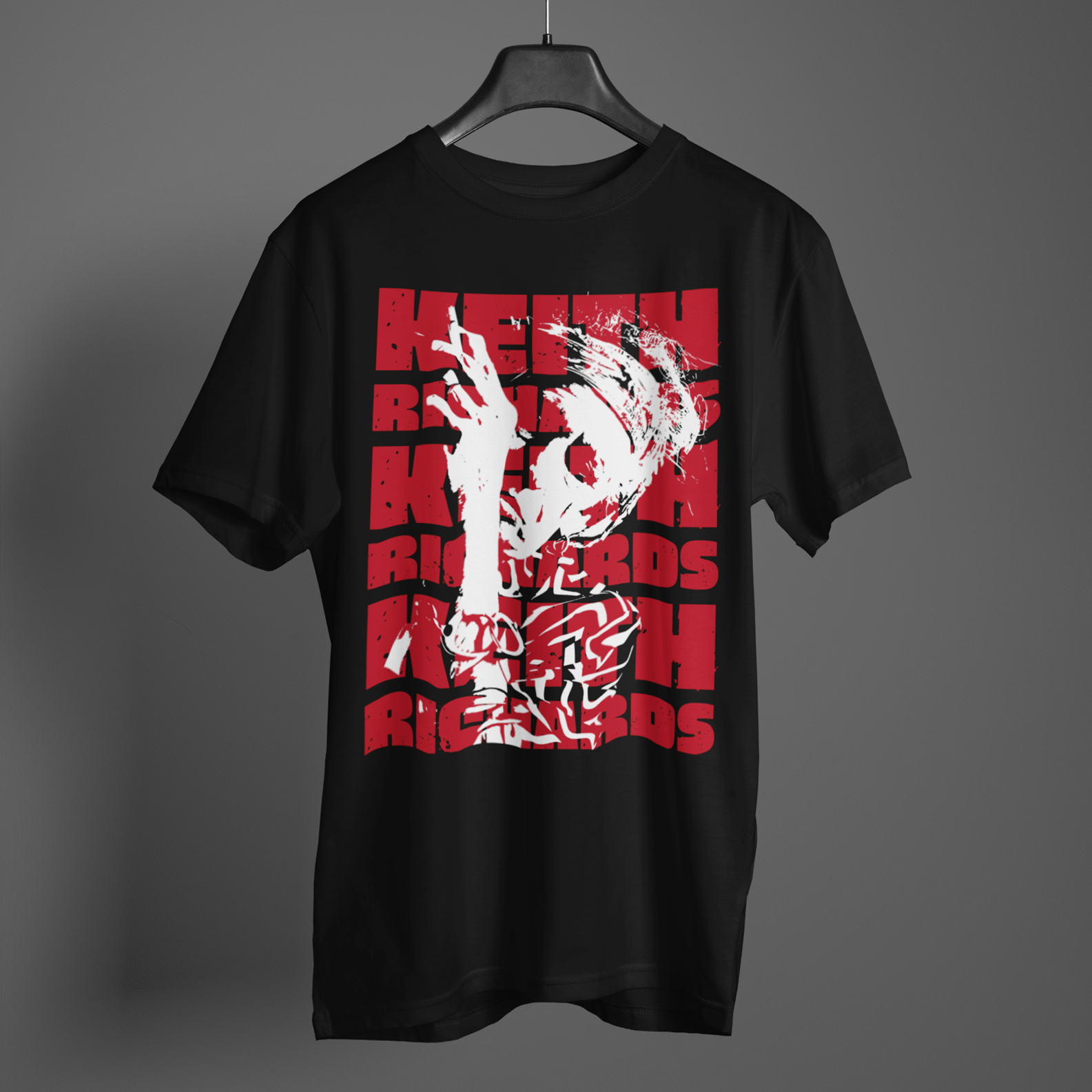 Camiseta Keith Richards - Deuses da Guitarra