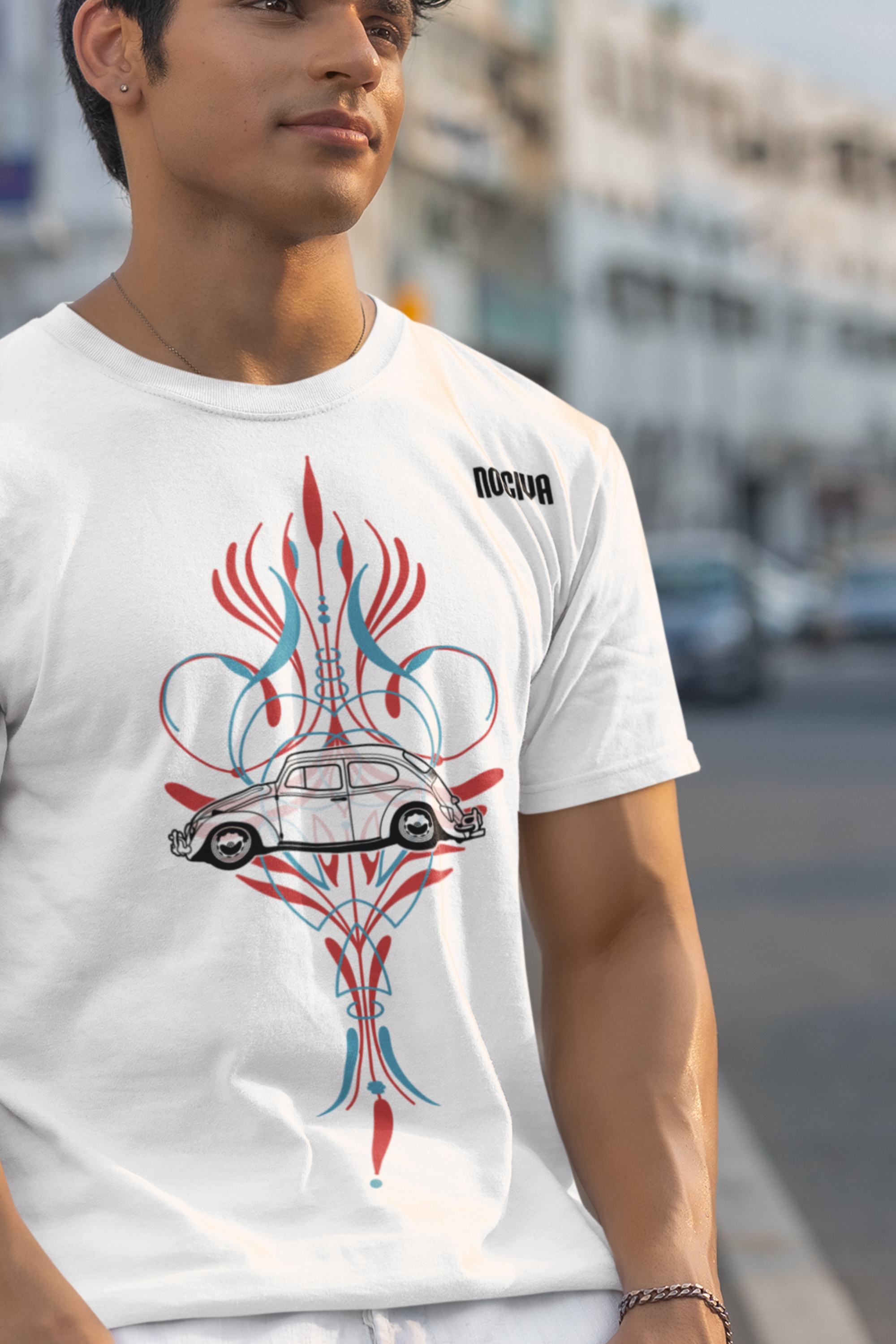 Camisa - VW Fusca Pinstrip