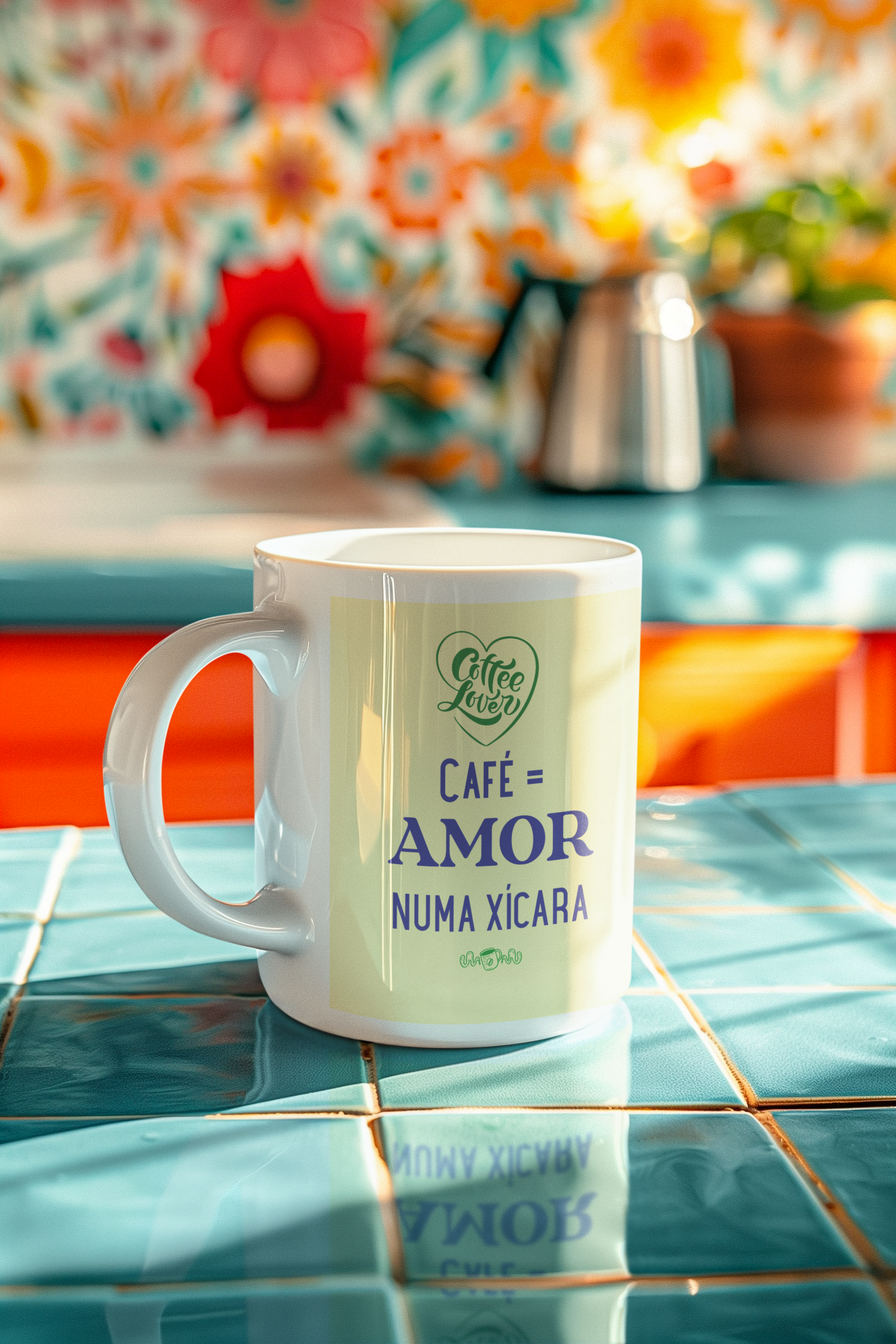 CANECA AMOR NUMA XÍCARA 