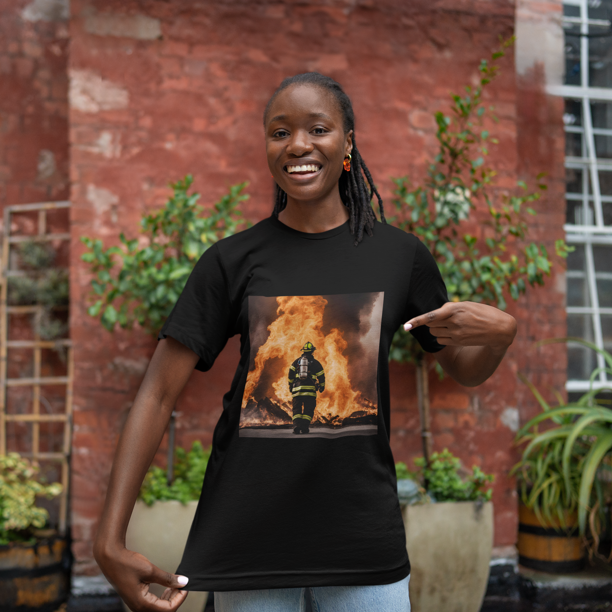 Fire T-Shirt Feminina