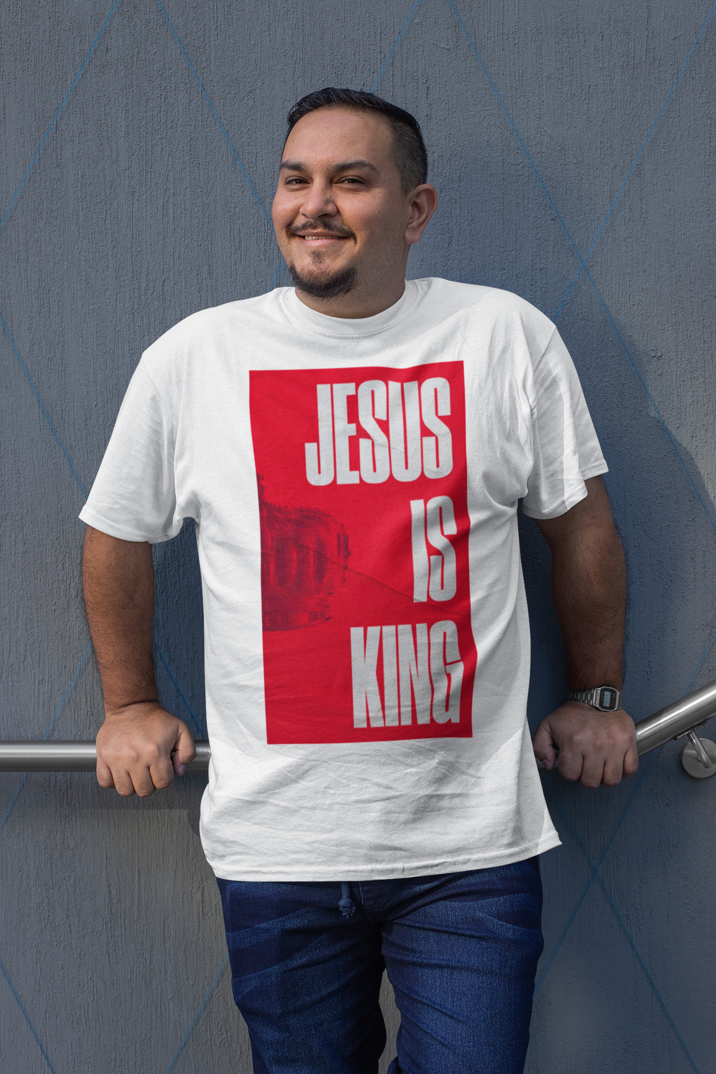 CAMISA PREMIUM JESUS IS KING