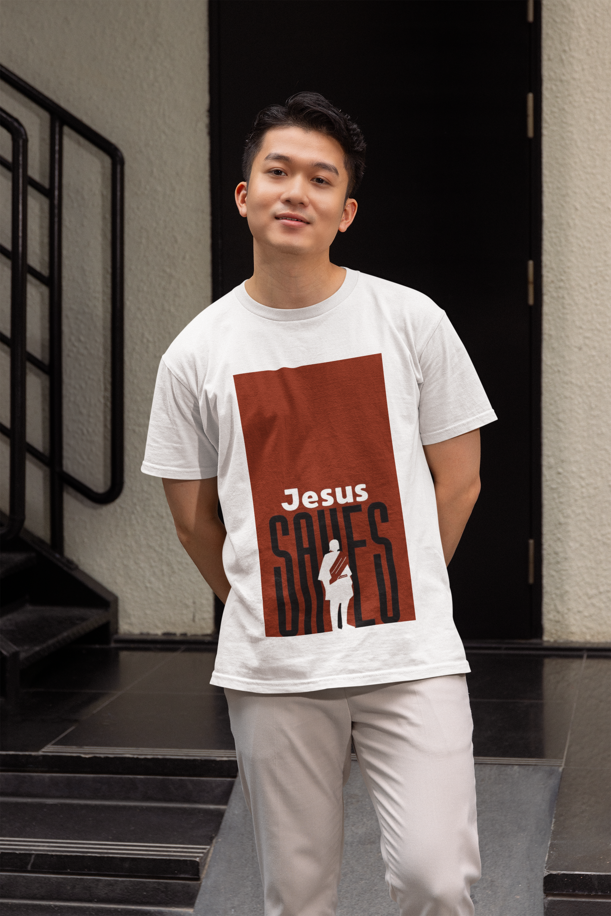 CAMISA JESUS SAVES