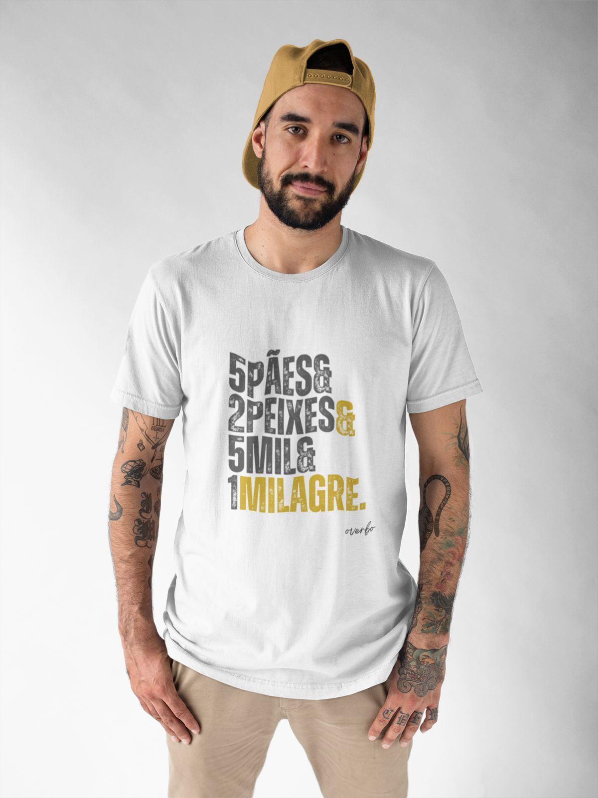 CAMISA PREMIUM 5 PÃES E 2 PEIXES