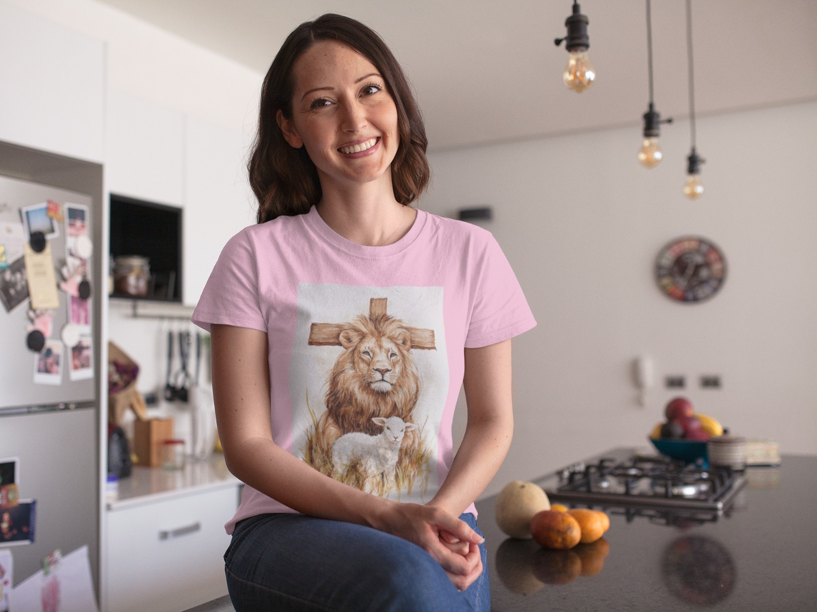 CAMISA PREMIUM LEAO E CORDEIRO ART