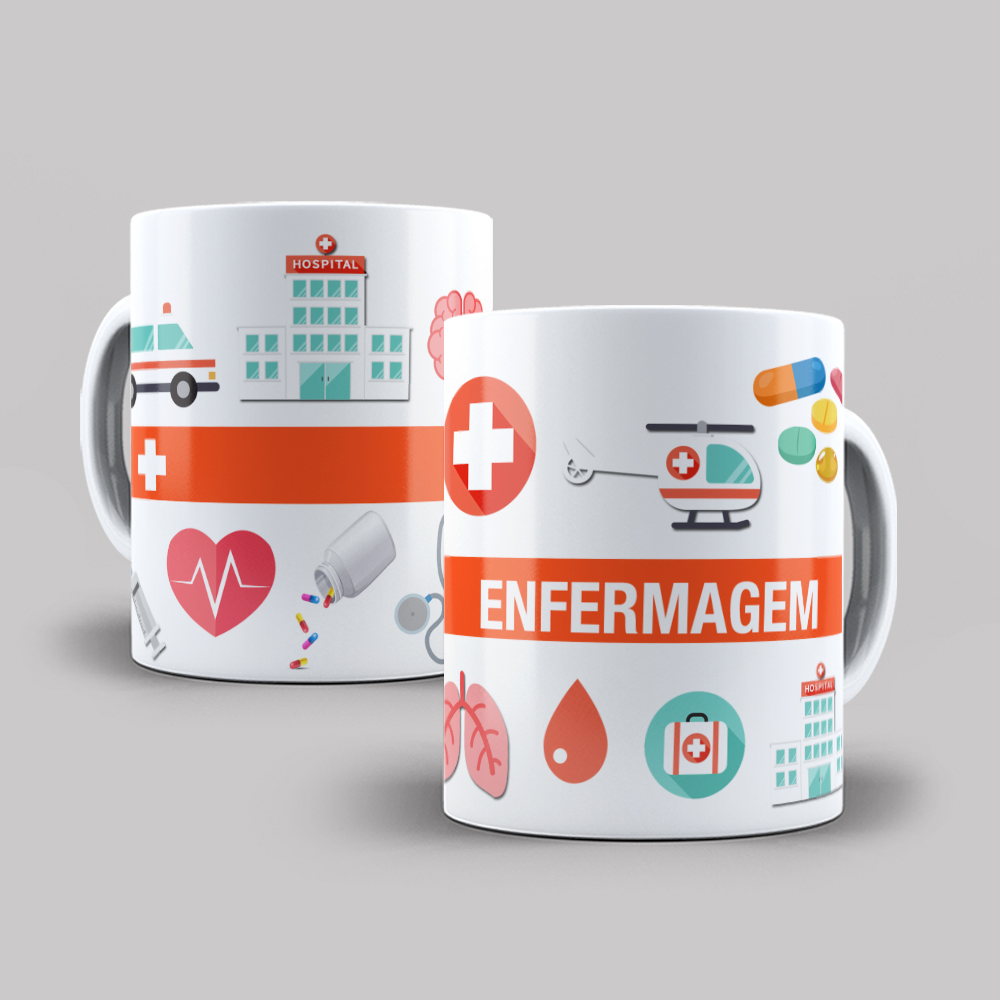 caneca Enfermagem 
