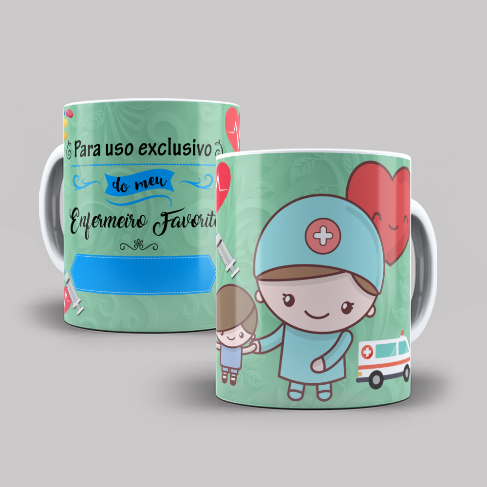 caneca enfermagem 