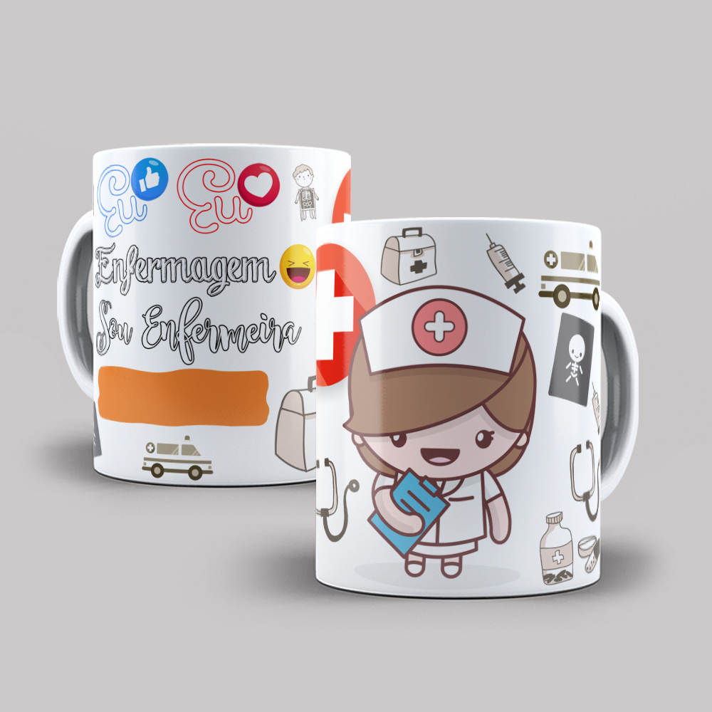 canecas Enfermagem