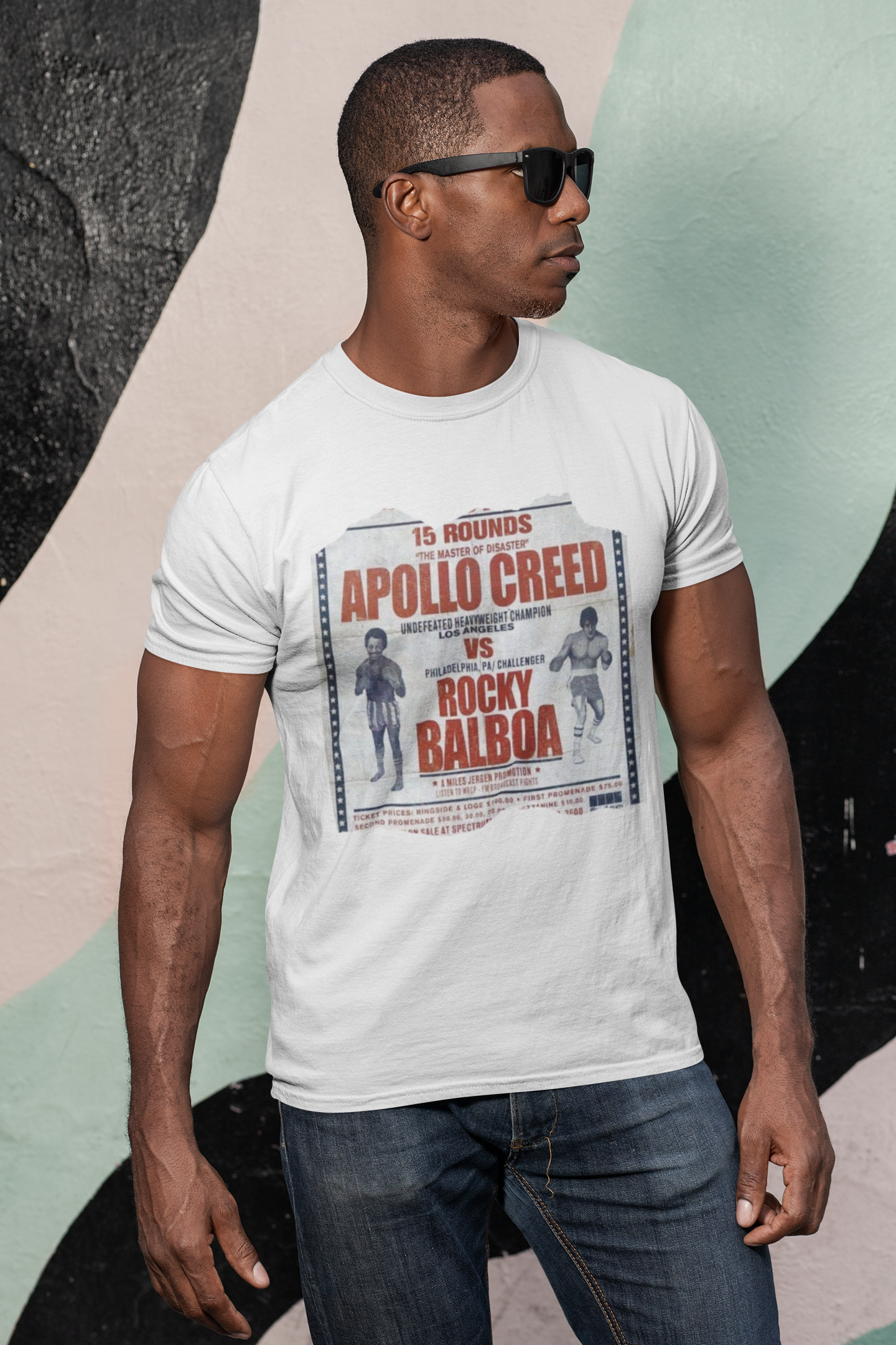 CAMISETA  APOLLO CREED X ROCKY