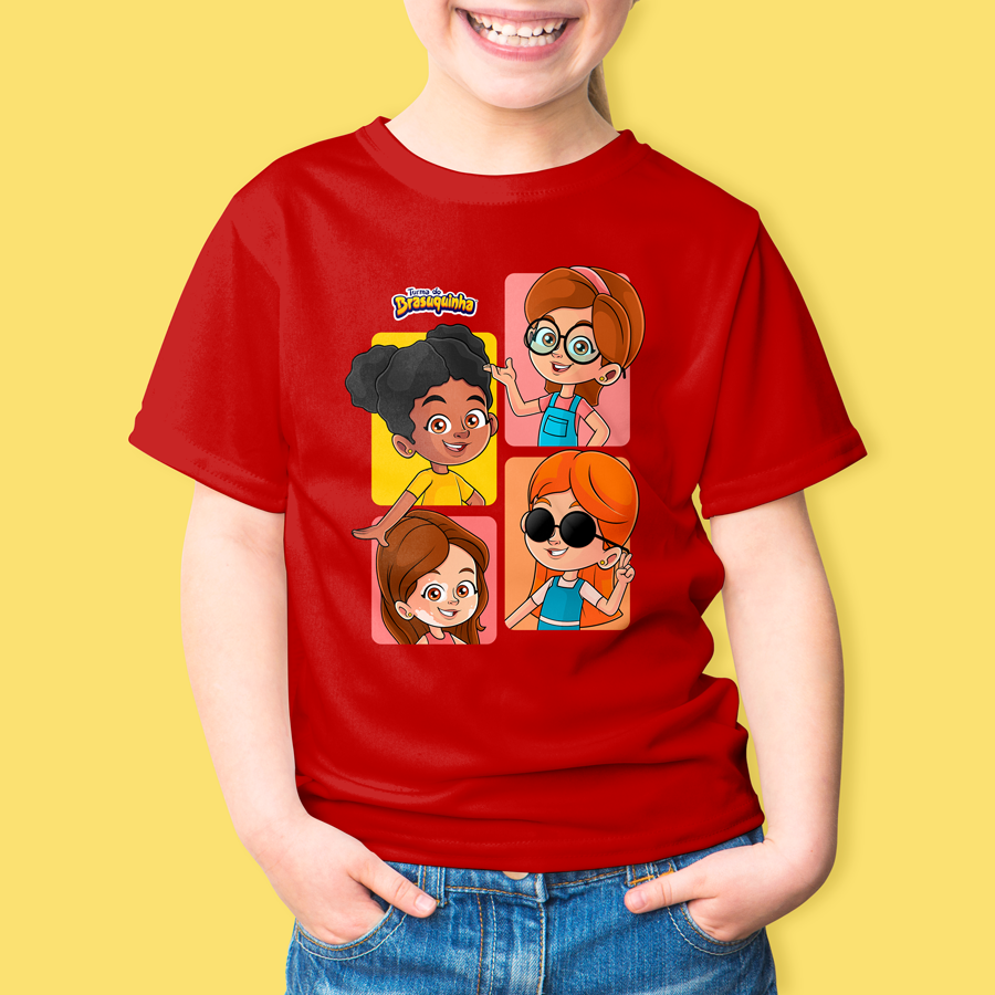 Camiseta Infantil - TDB Meninas