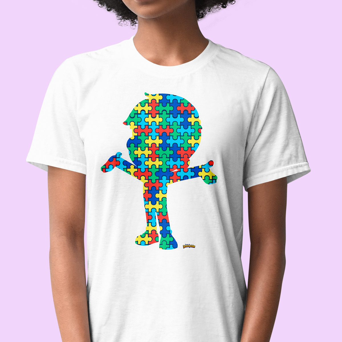 Camiseta Adulto - Abraço Autista