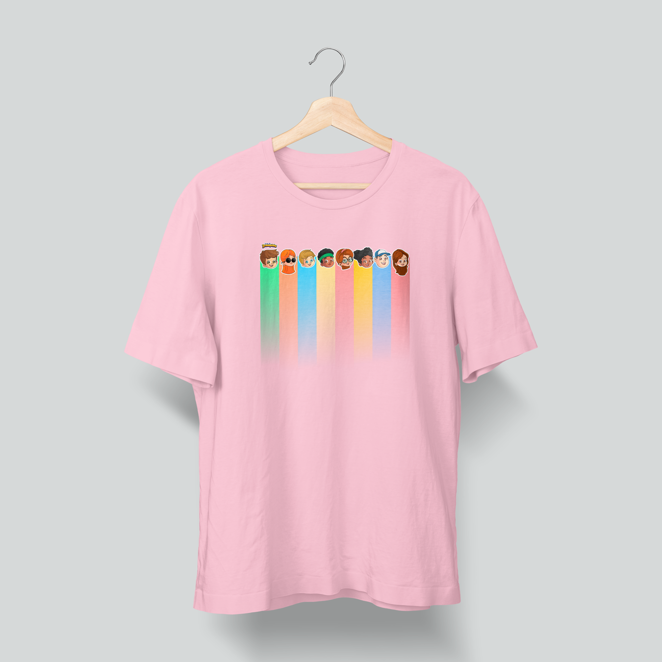 Camiseta Infantil - Cores Transp