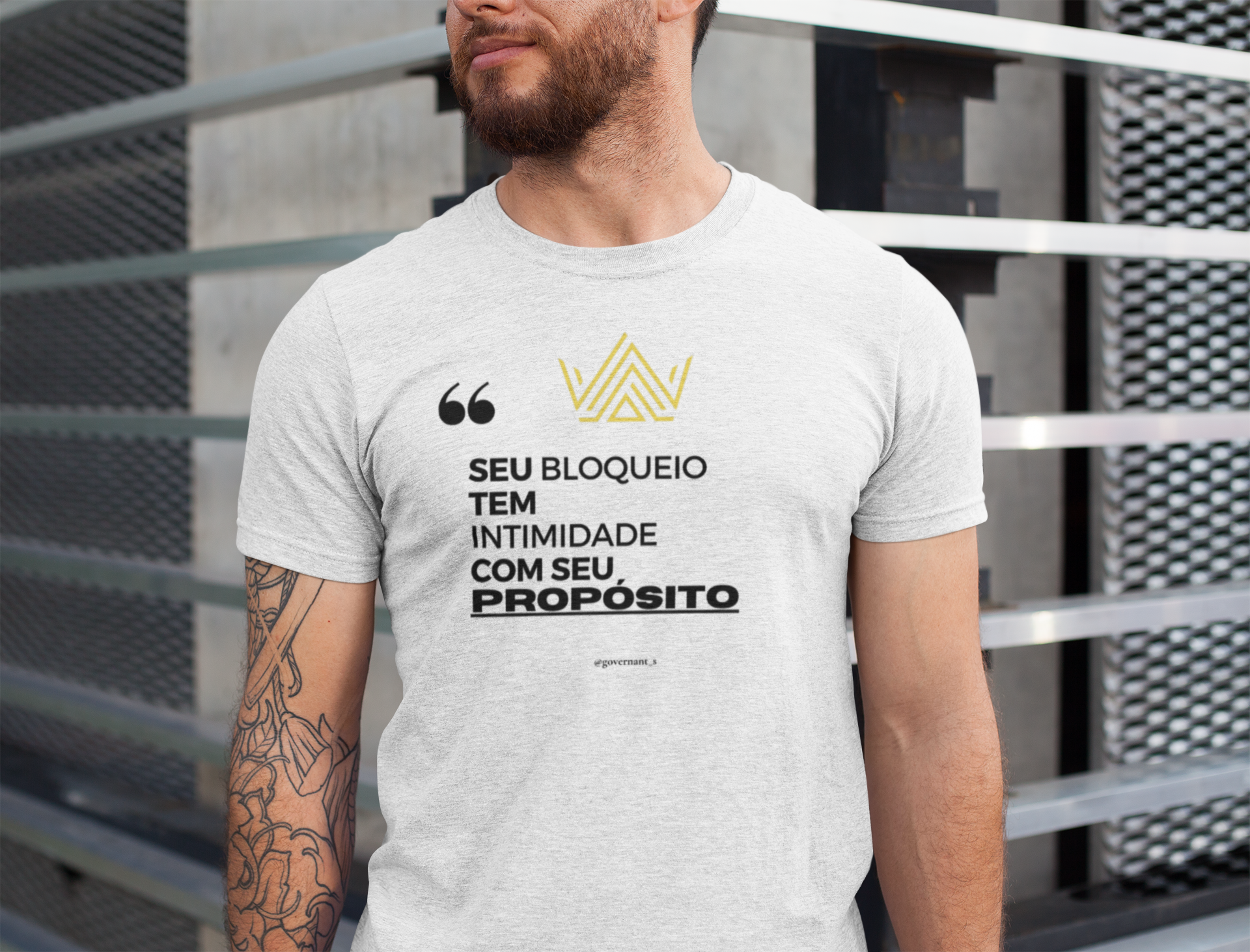 Camisa Propósito Branca