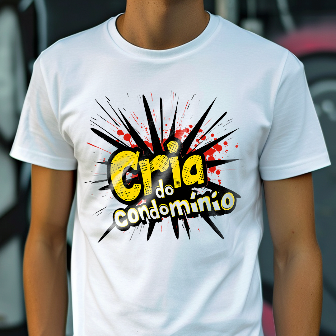 Camiseta Unissex Cria do Condomínio