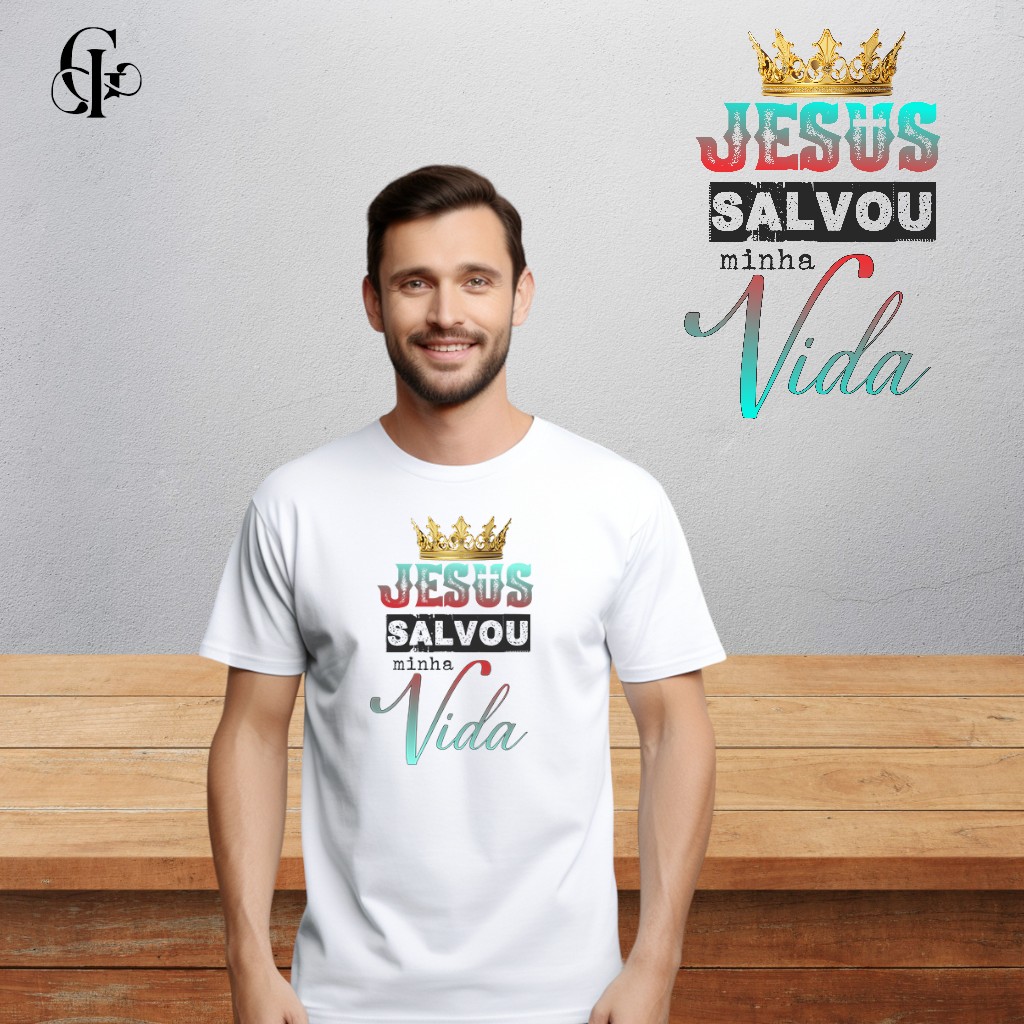 Camiseta ' Jesus Salvador'