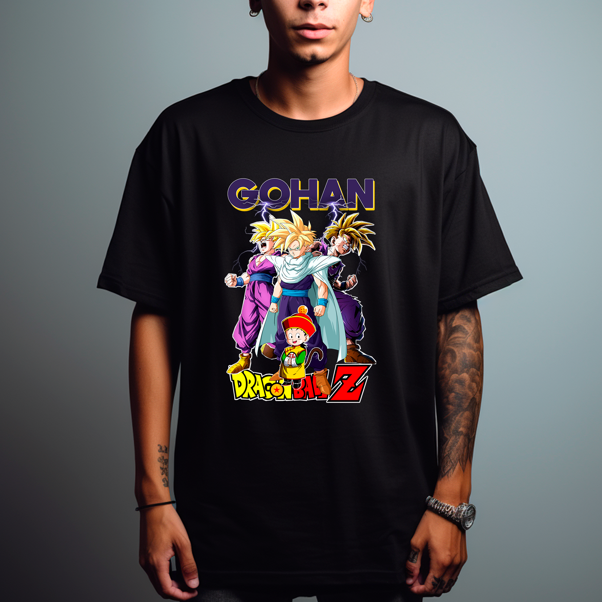 Camiseta Dragon Ball Z Gohan