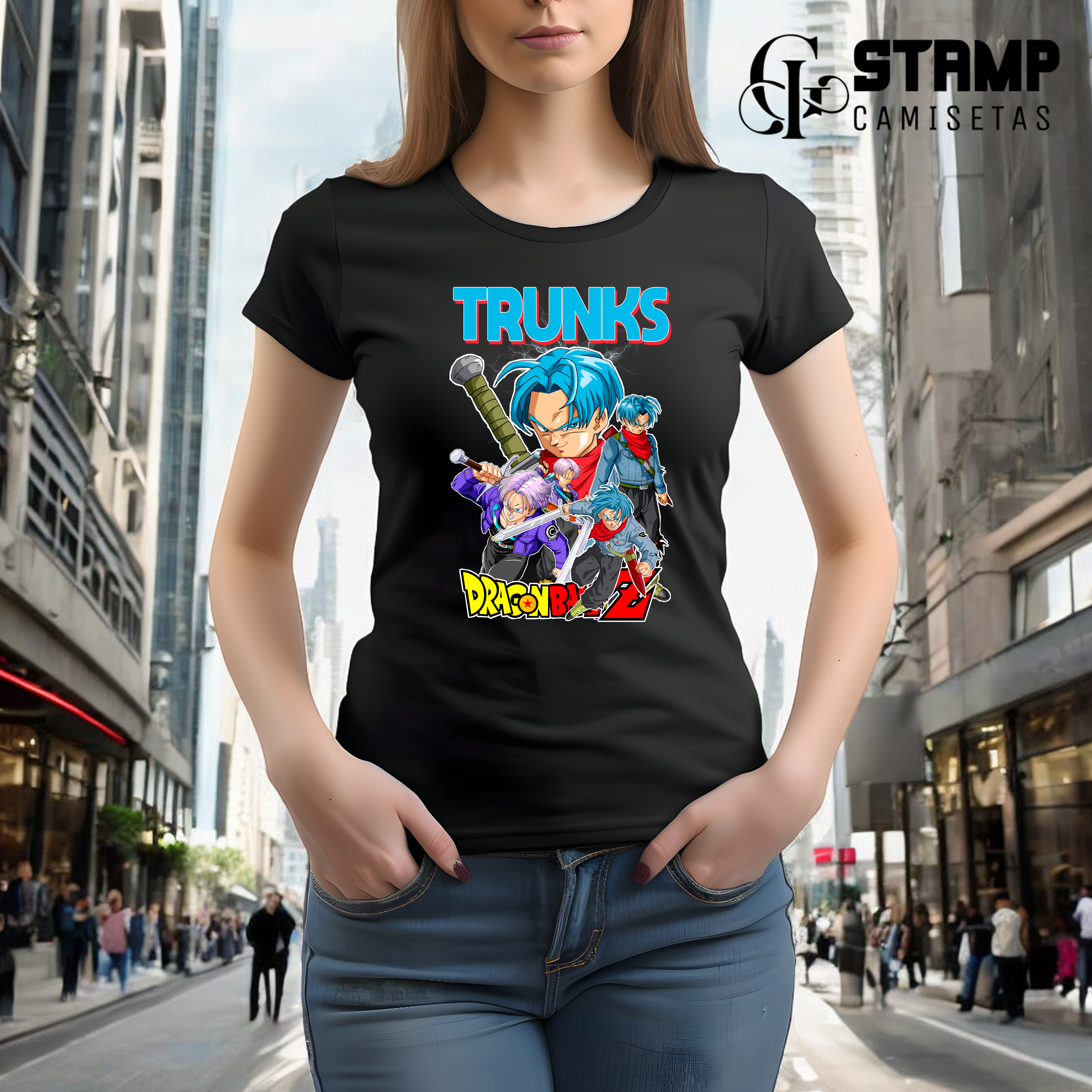 Baby look Dragon Ball Z Trunks