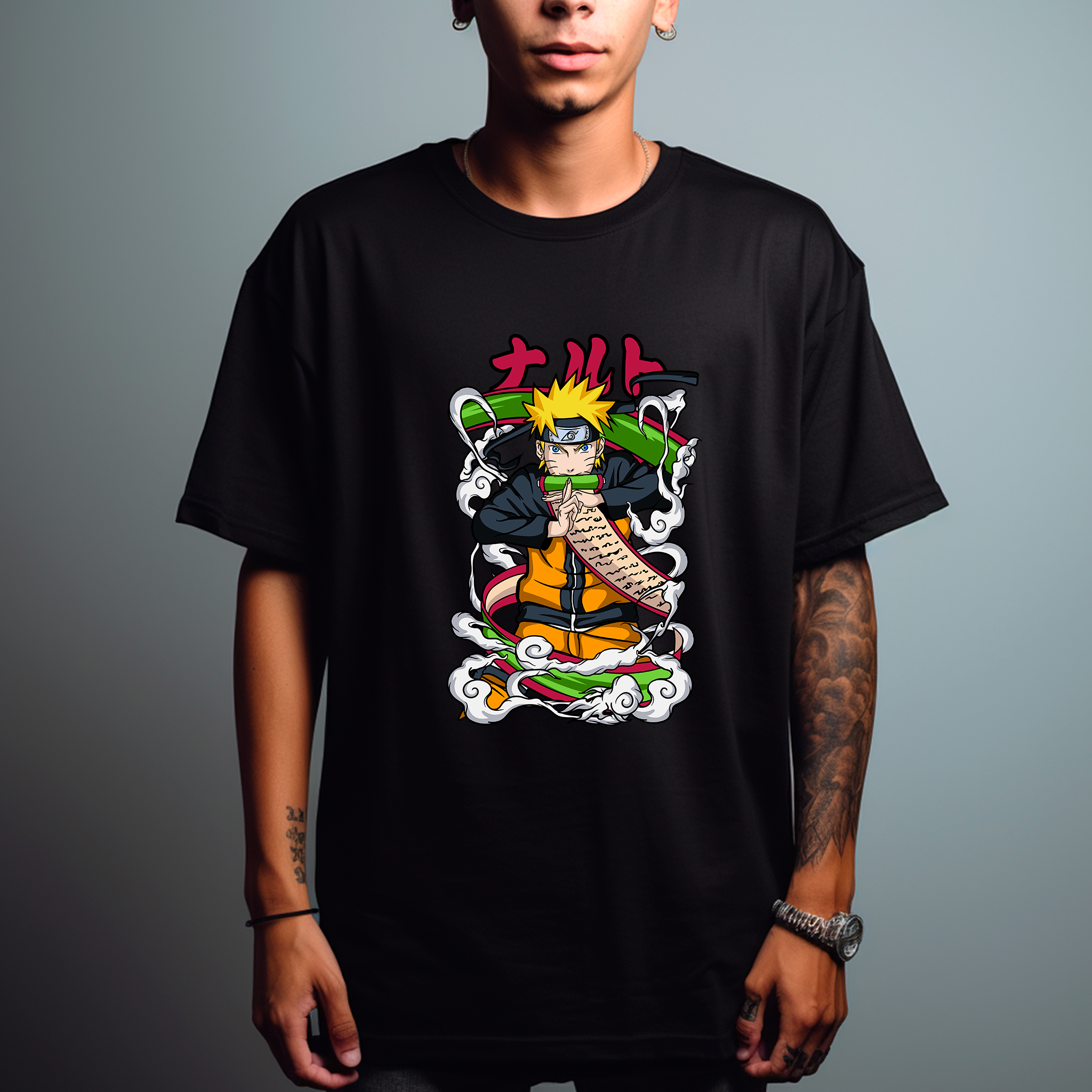 Camiseta Naruto Uzumaki