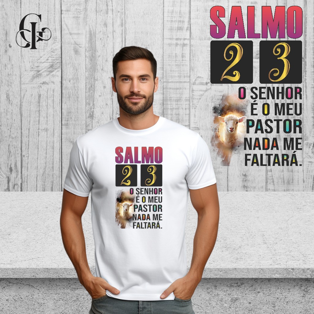Camiseta Salmo 23