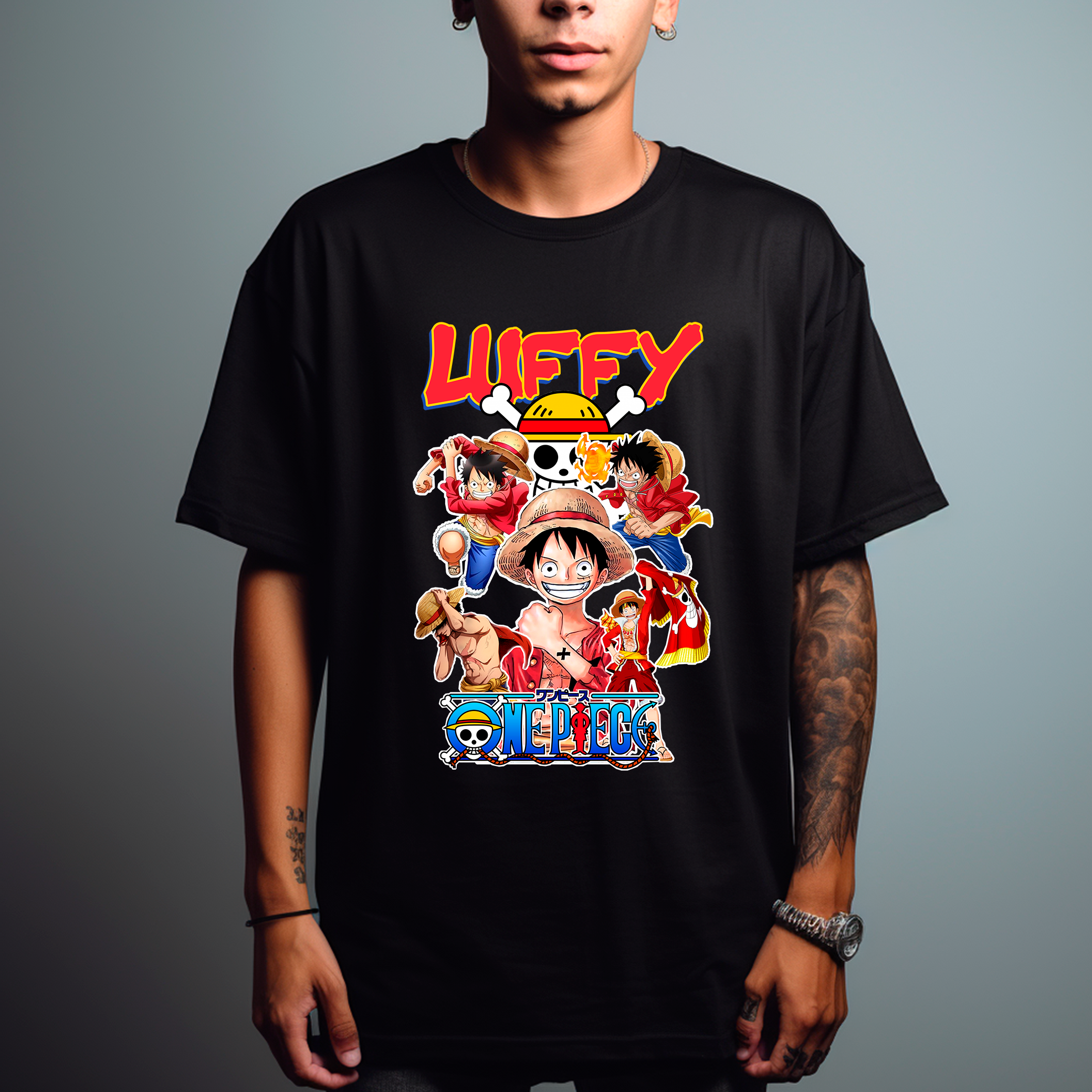Camiseta Dragon Ball Z Luffy