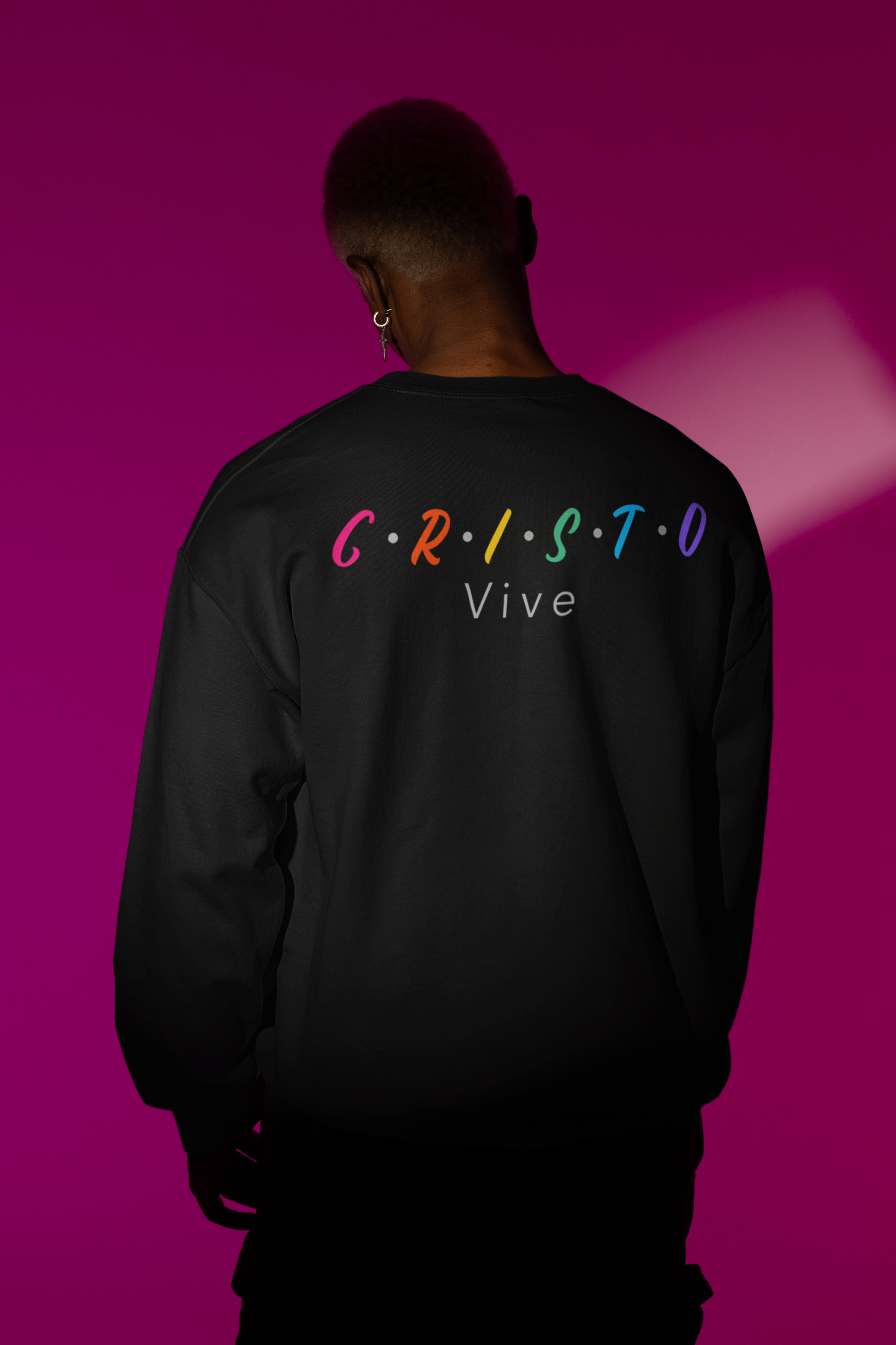 Moletom Cristo Vive Stare