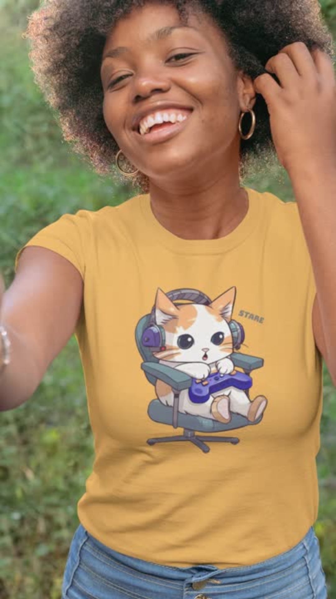 Camiseta Baby Long Dog Stare