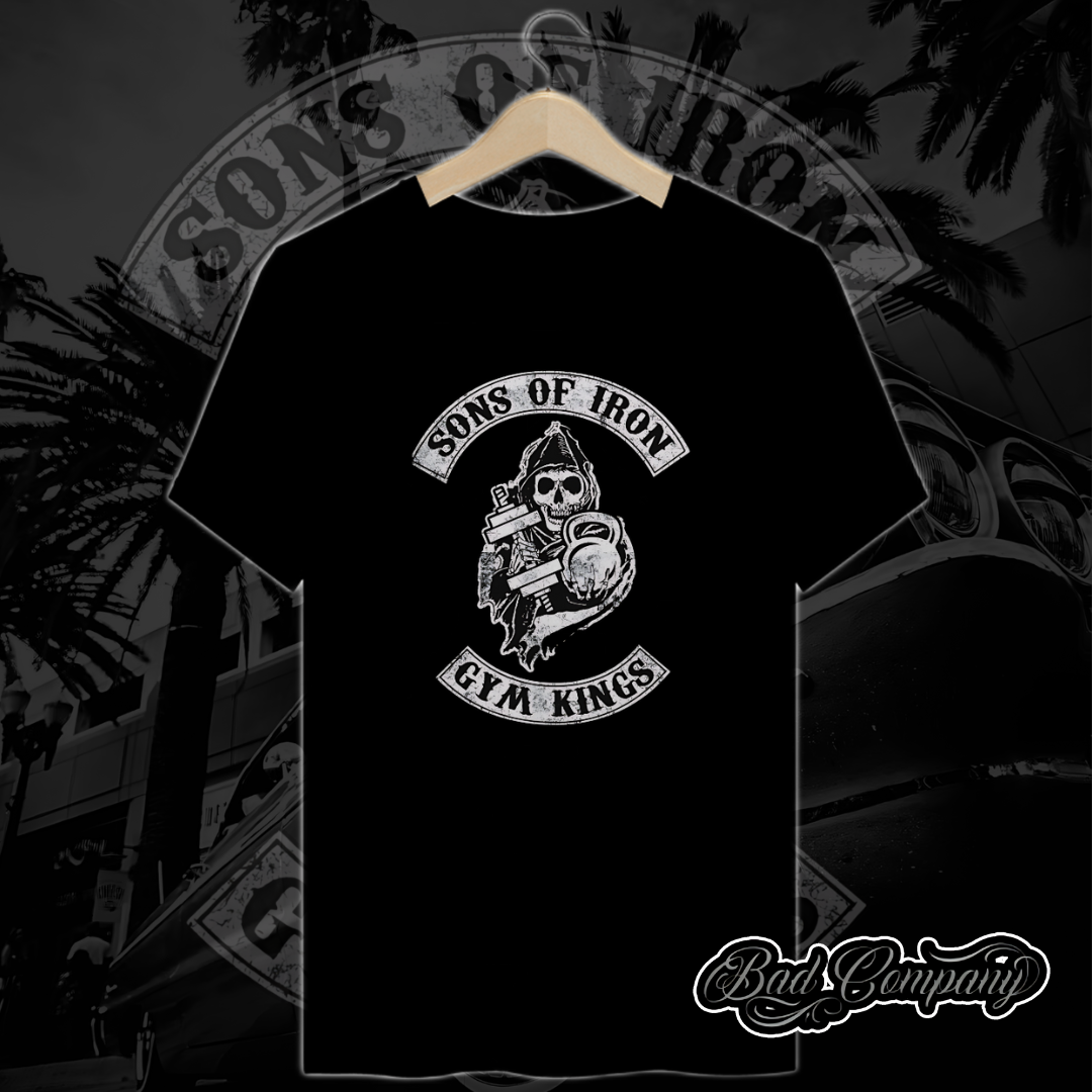 Camiseta Sons Of Iron Gym Kings 