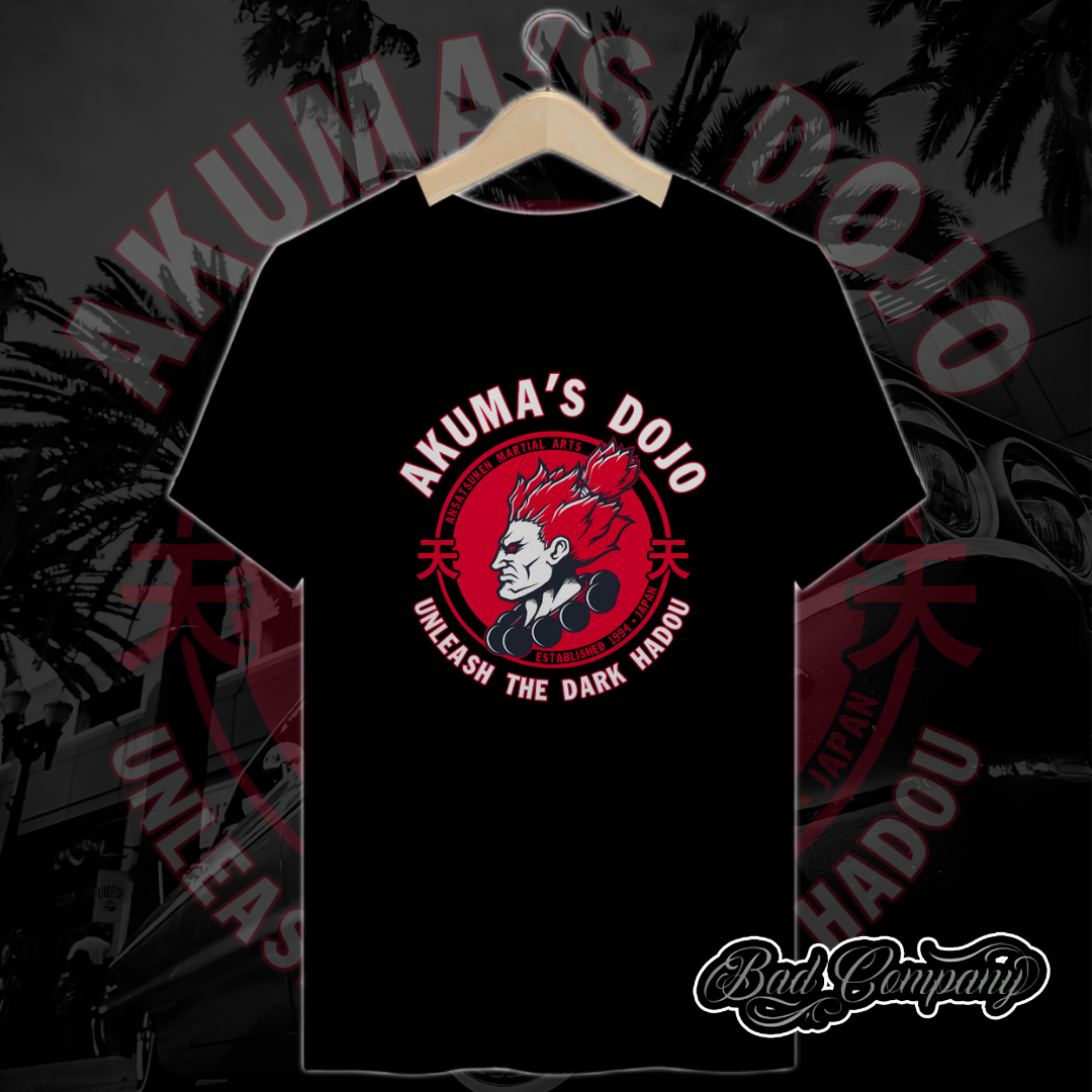 Camiseta Akuma's Dojo Street Fighter