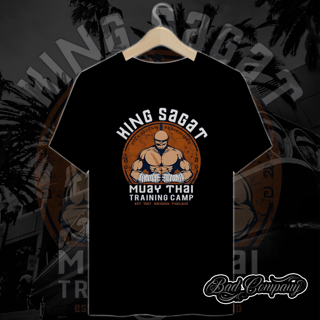 Camiseta King Sagat Street Fighter