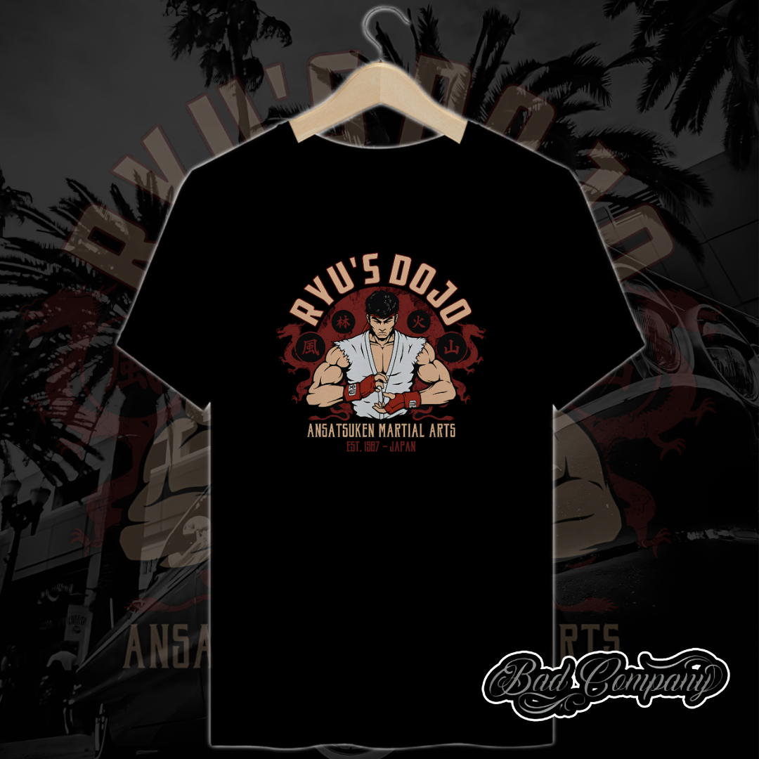 Camiseta Ryu's Dojo Street Fighter
