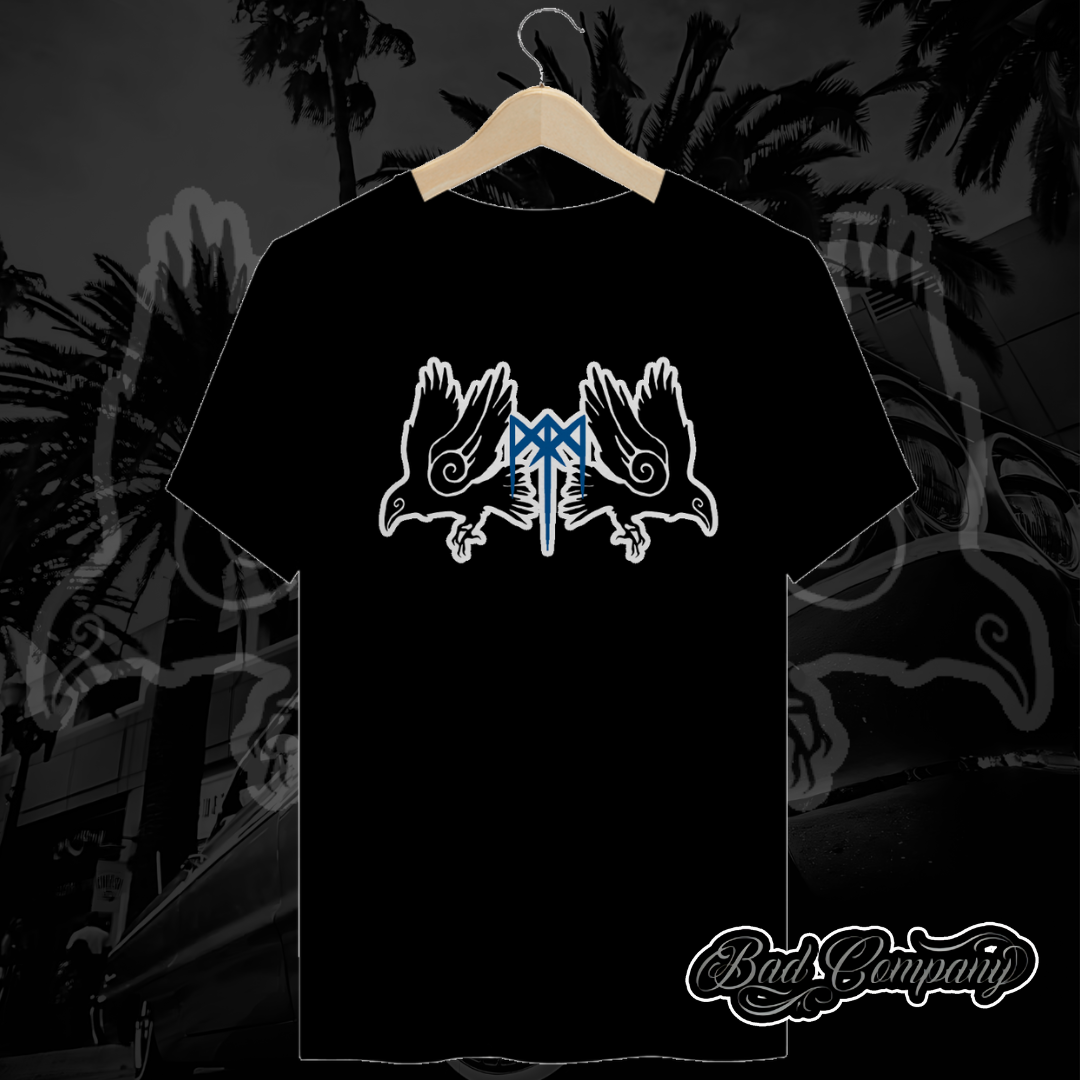 Nome do produto: Camiseta Corvos da Tempestade CDT Logo