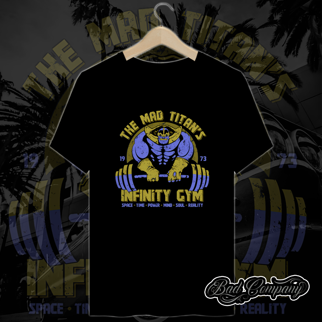 Camiseta Thanos The Mad Titan's Infinity Gym