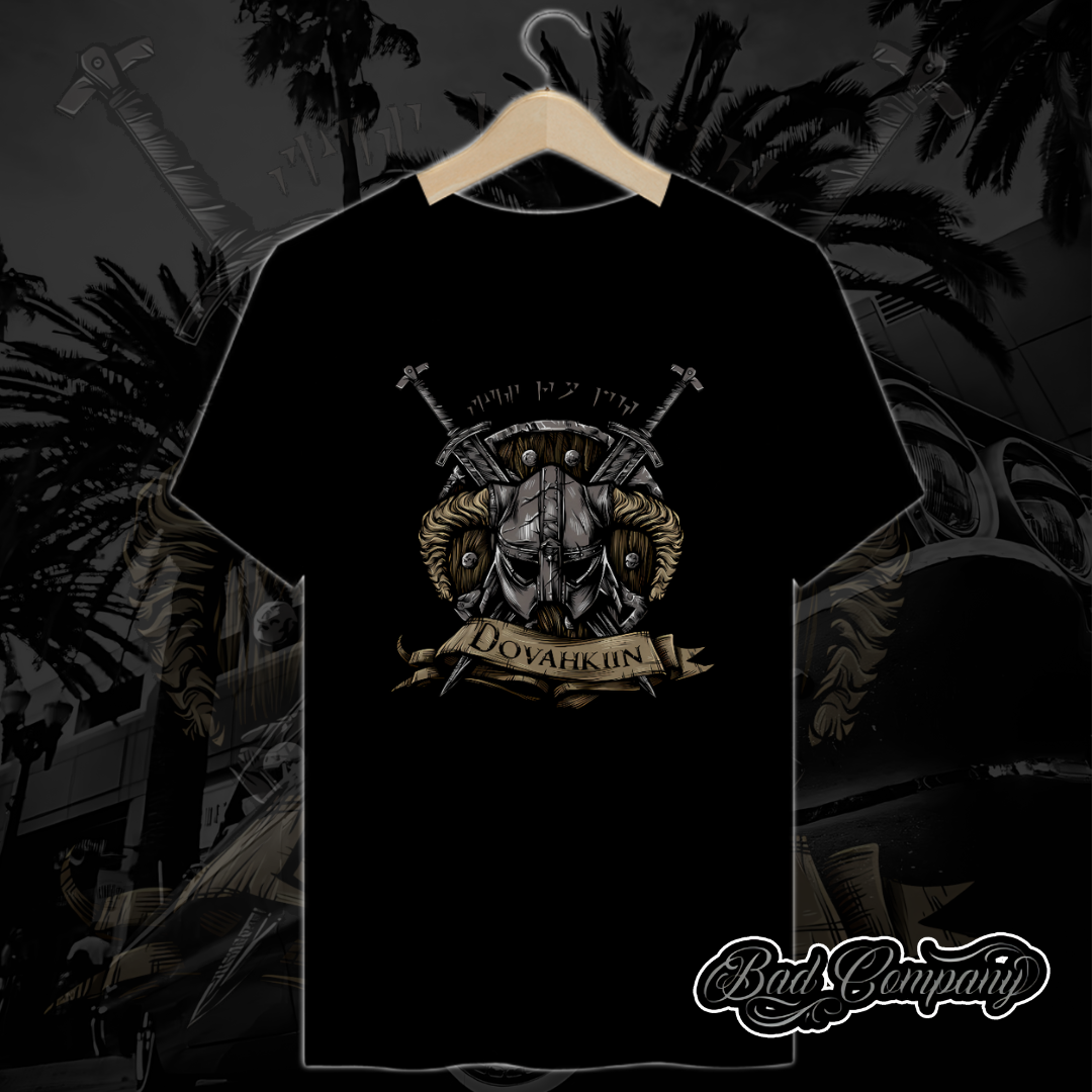 Camiseta Skyrim Dovahkiin