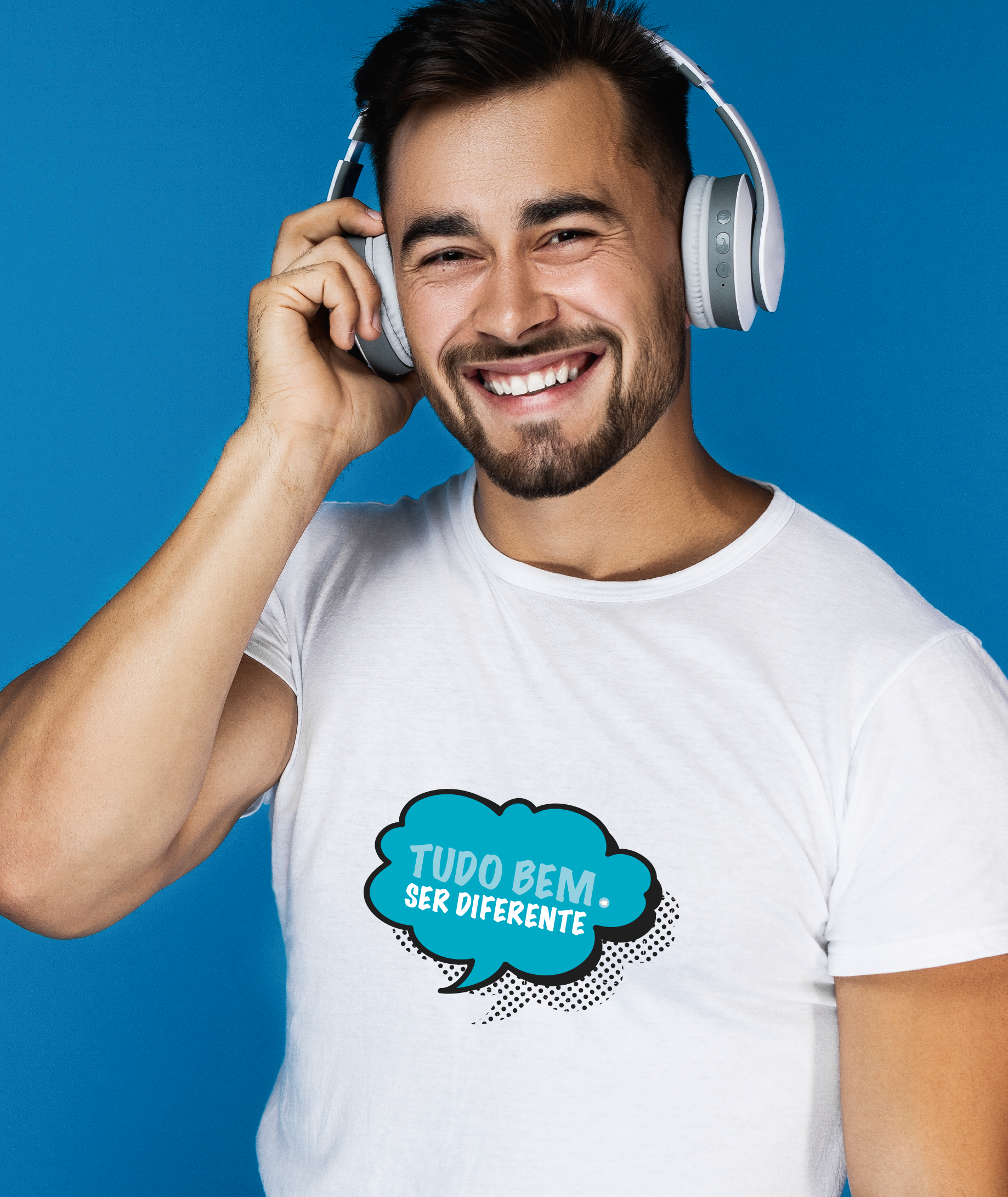 Camiseta Masculina : Ser Diferente (Inclusão / Autista / TDAH / Superdotação)