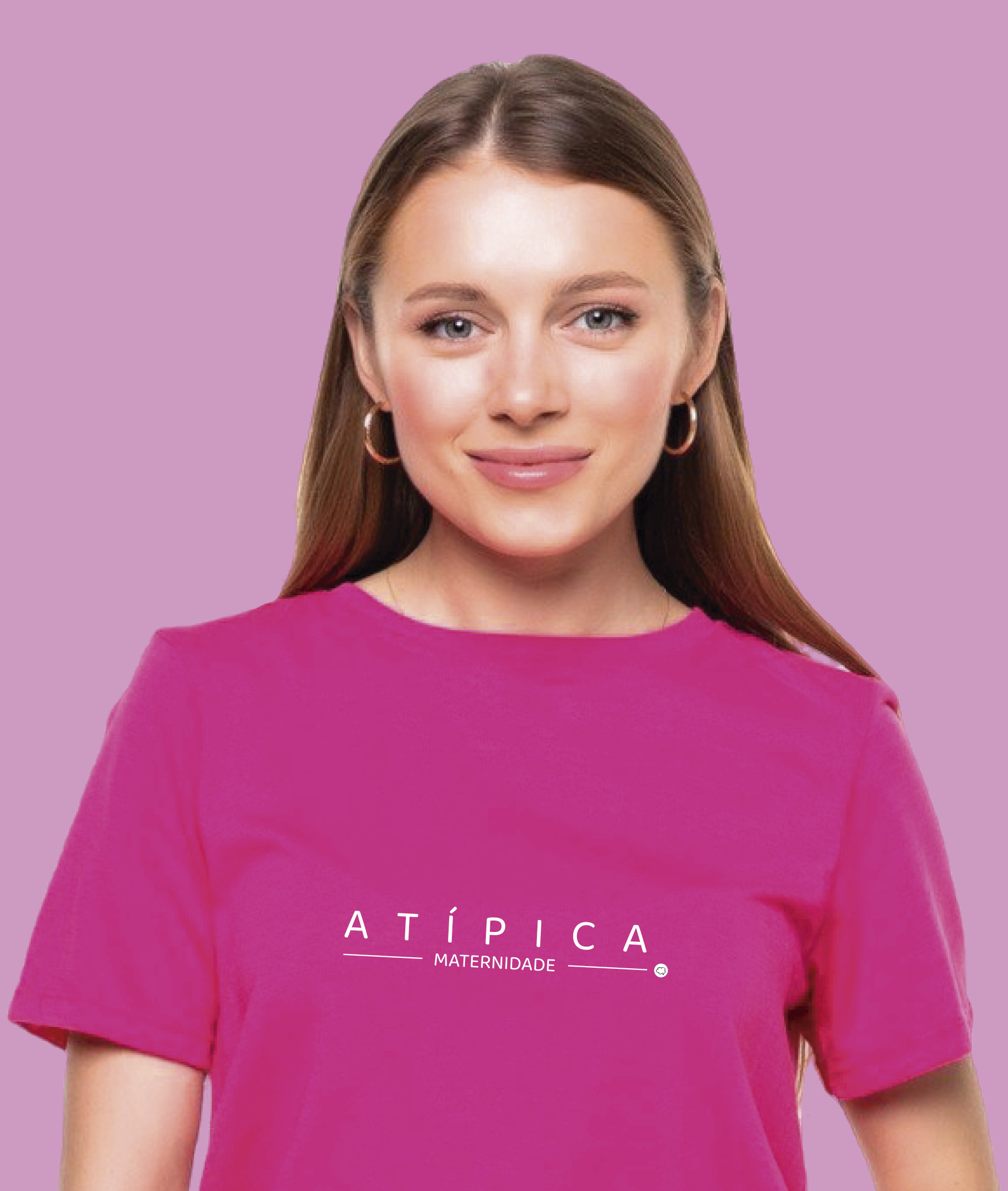 Camiseta Feminina : Atípica Maternidade (Inclusão / Autista / TDAH / Superdotação)