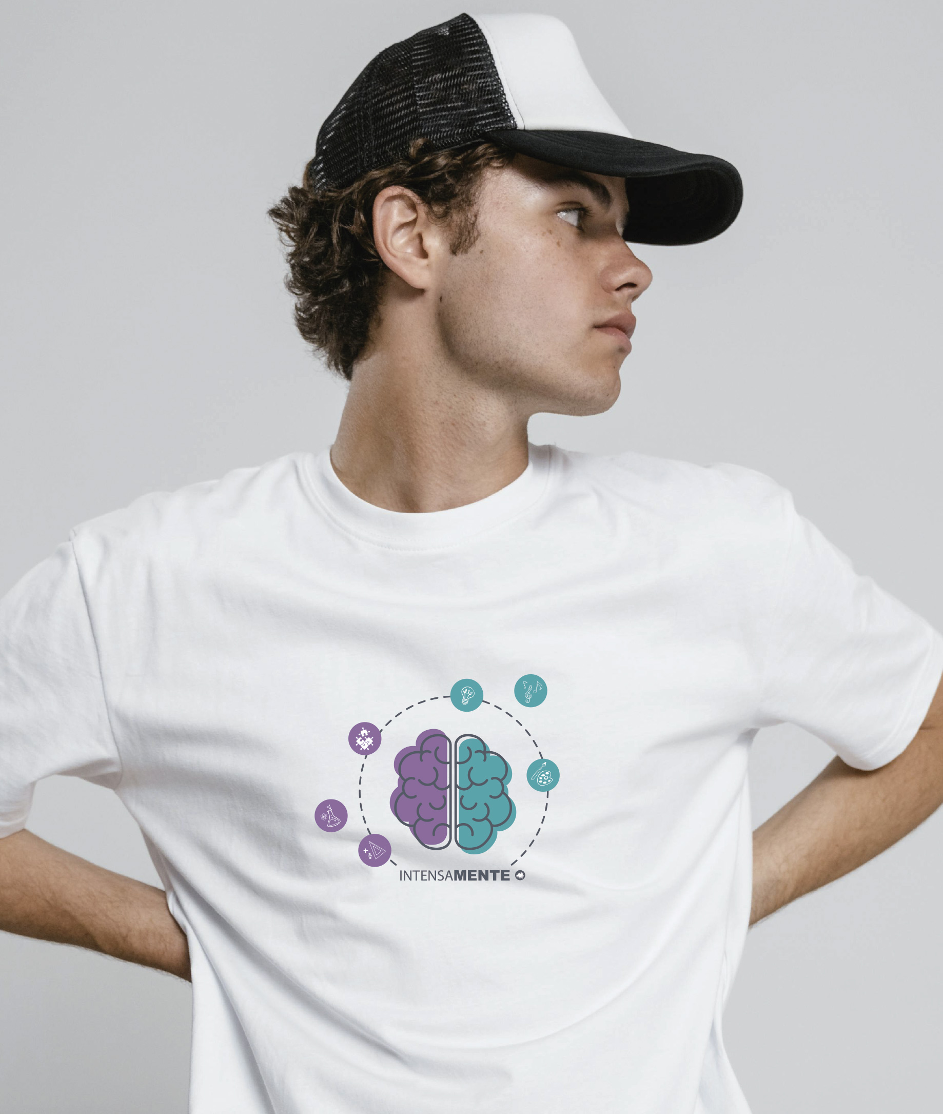 Camiseta Masculina : IntensaMENTE (Inclusão / Autista / TDAH / Superdotação)