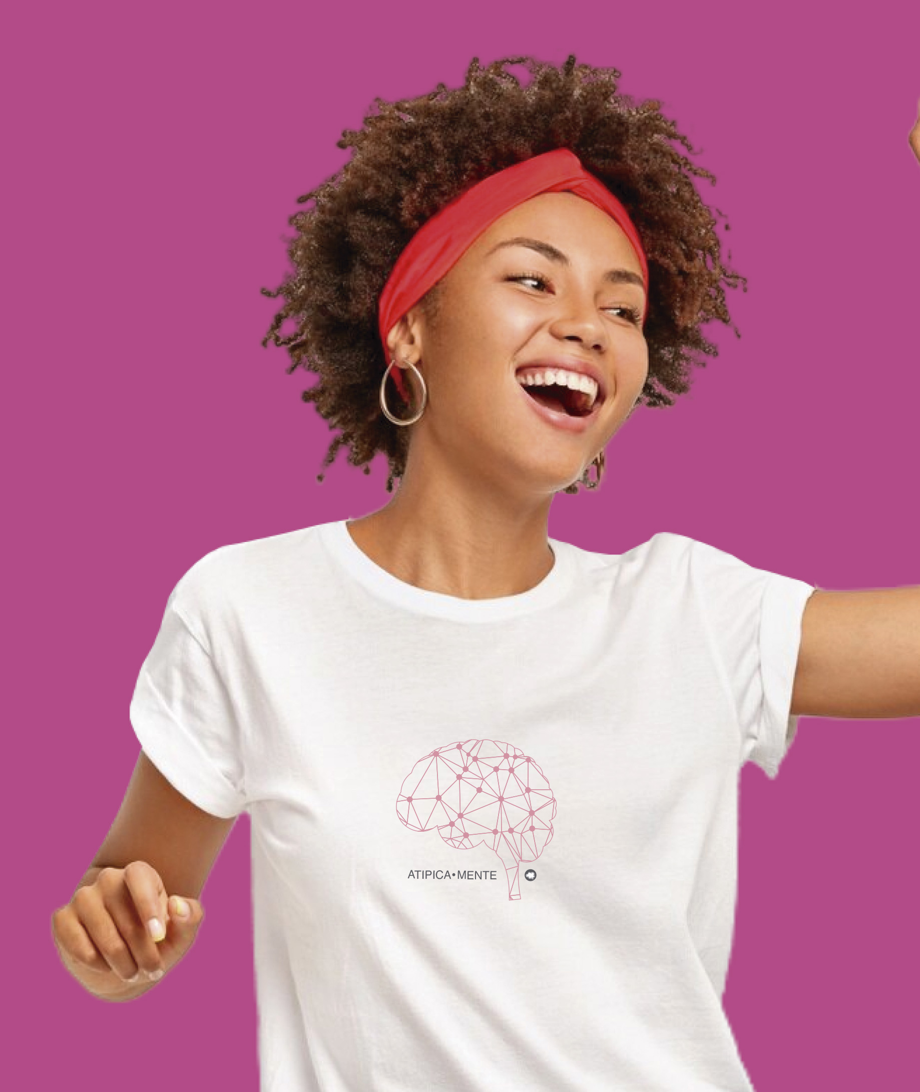 Camiseta Feminina : AtipicaMente (Neurodiversidade / Autista / TDAH / Superdotação)