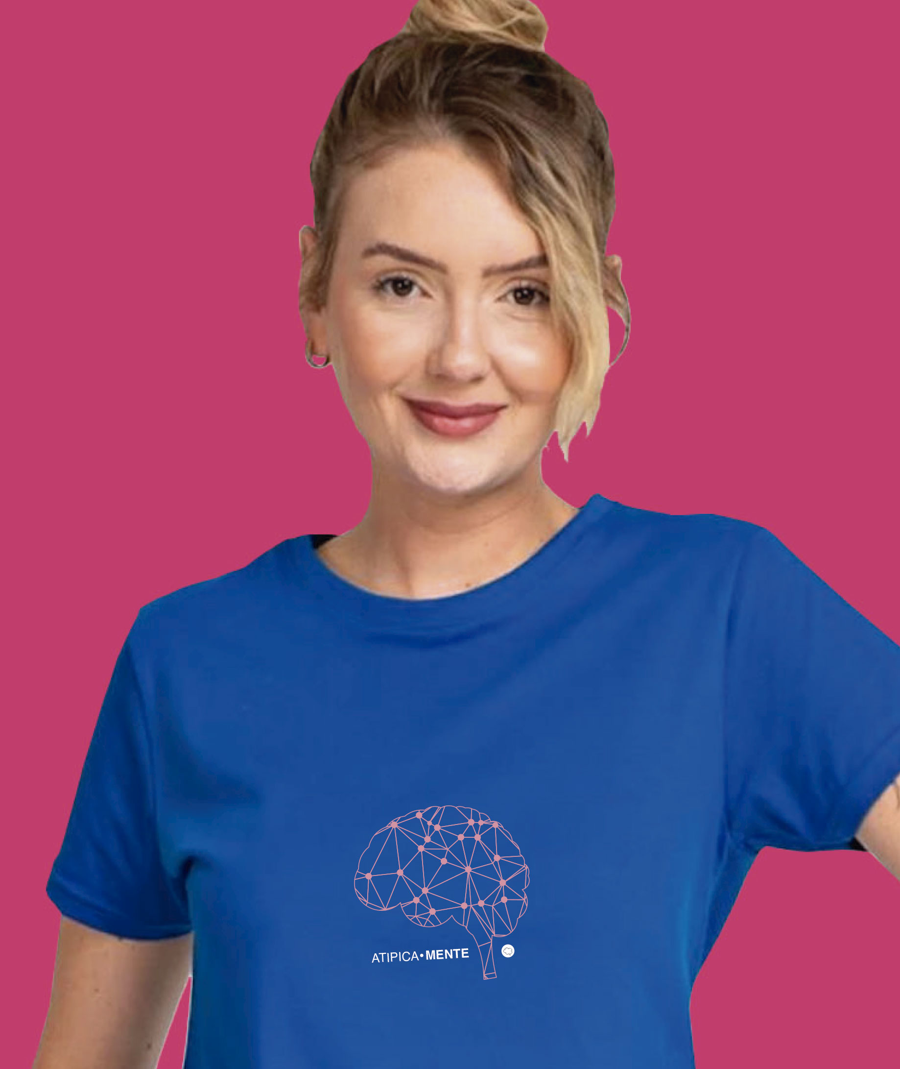 Camiseta Feminina : AtipicaMente (Inclusão / Autista / TDAH / Superdotação)