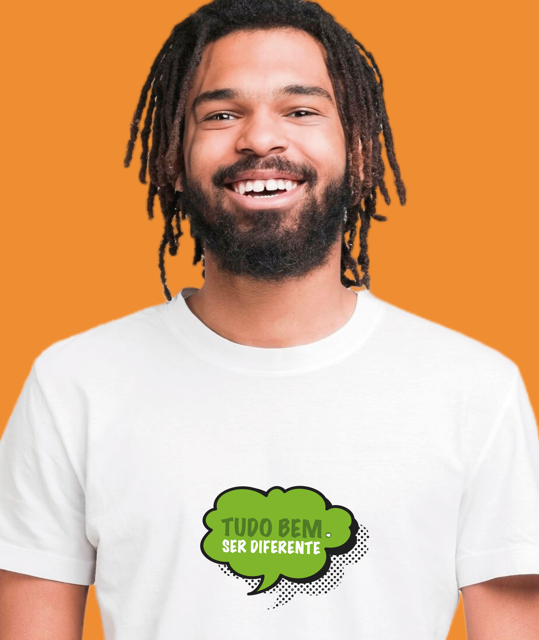 Camiseta Masculina : Ser Diferente (Inclusão / Autista / TDAH / Superdotação)