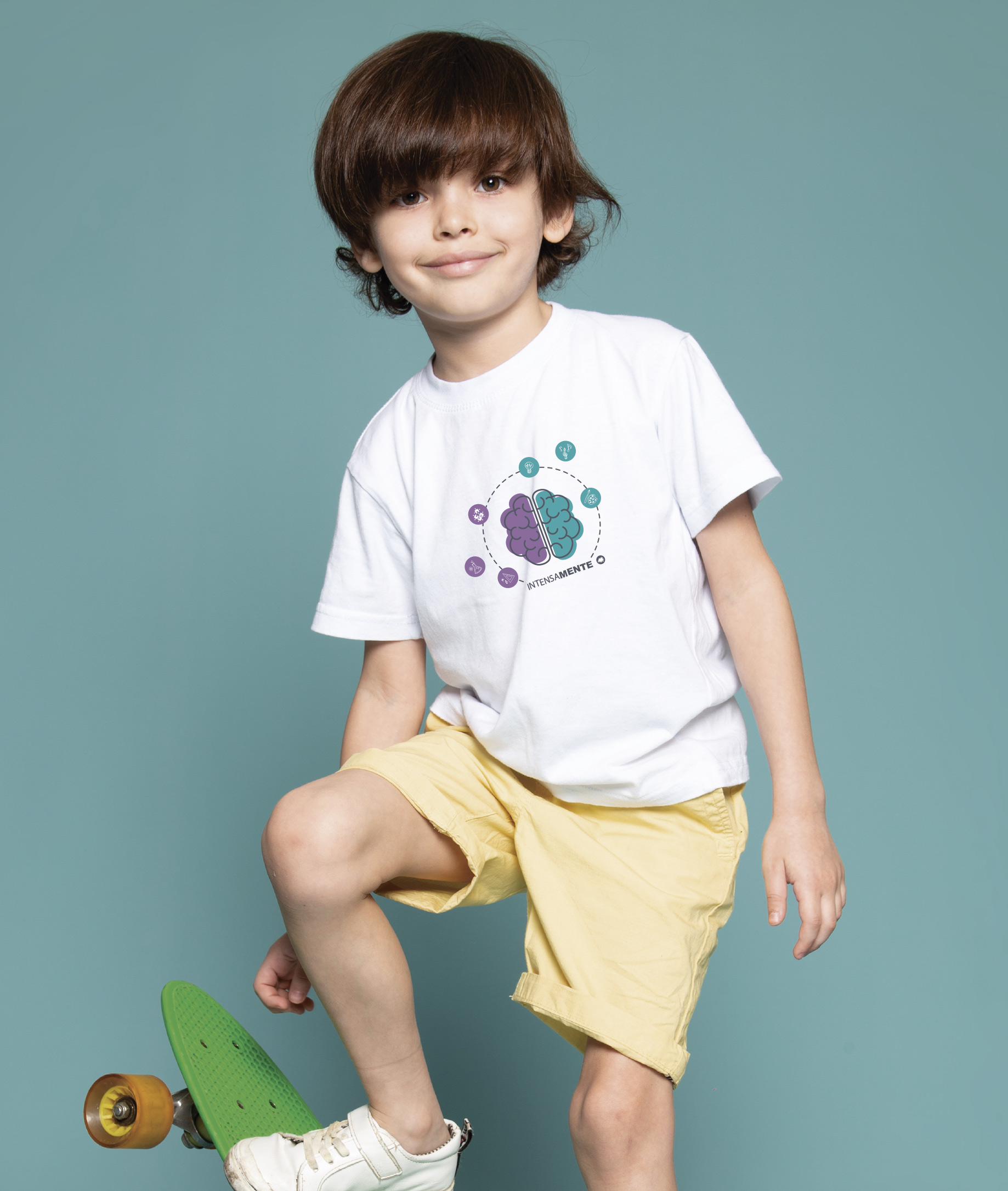 Camiseta Infantil : Menino (10 a 14) : IntensaMENTE (Autista / TDAH / Superdotação)