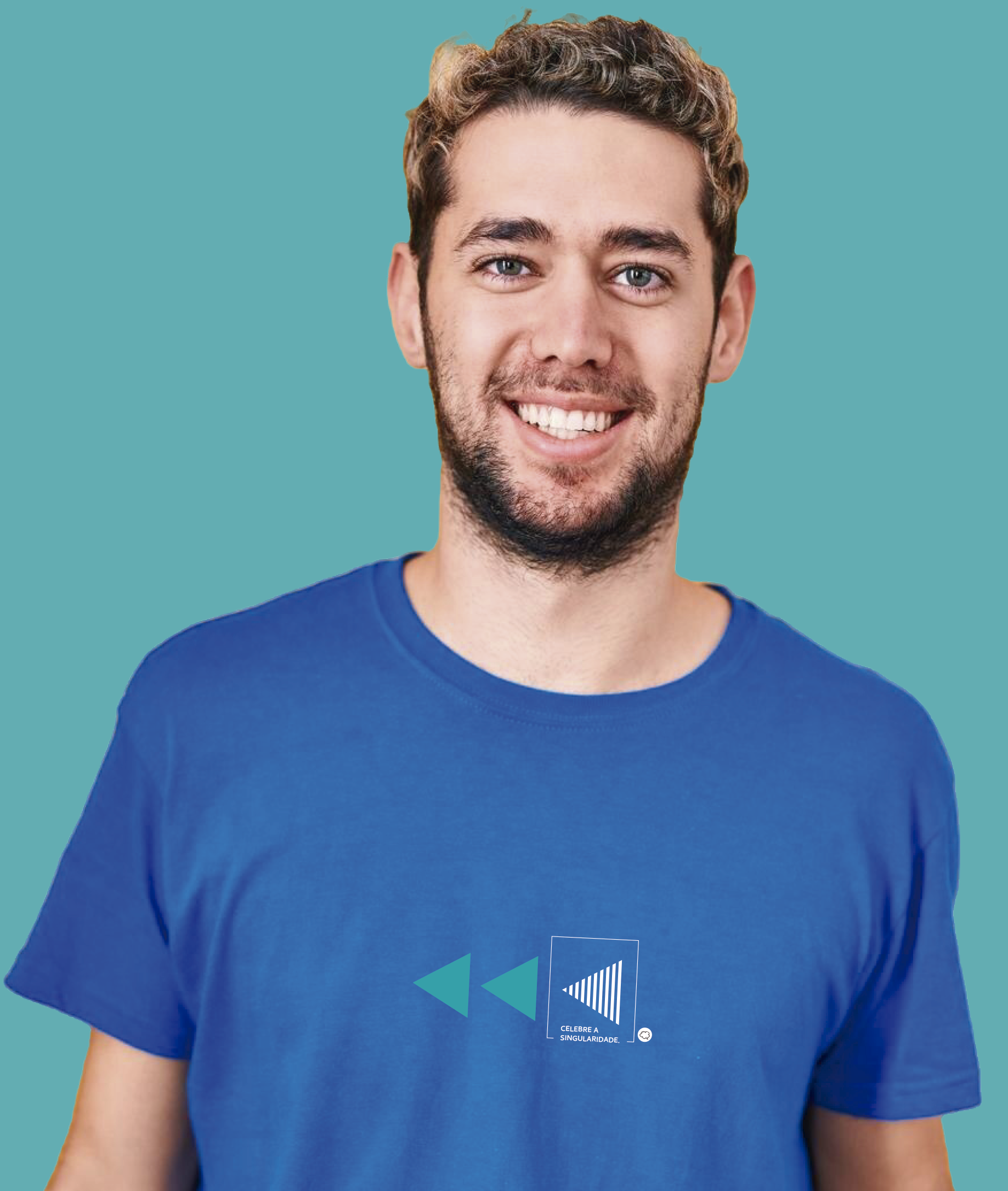 Camiseta Unissex (Masculino / Feminino) : Celebre a Singularidade (Inclusão / Autista / TDAH / Superdotação)