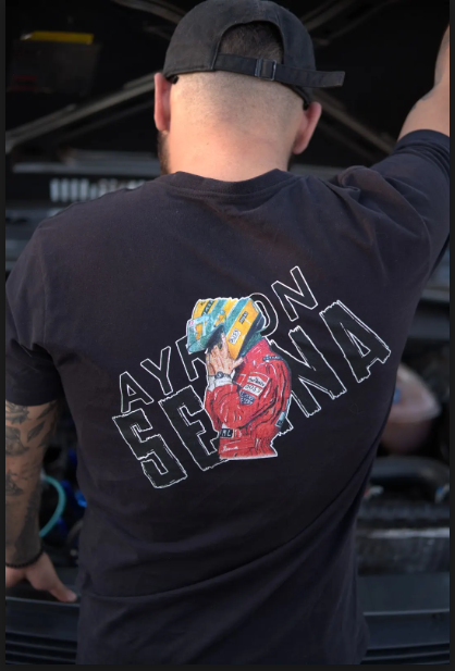 TSHIRT AYRTON SENNA COLORS