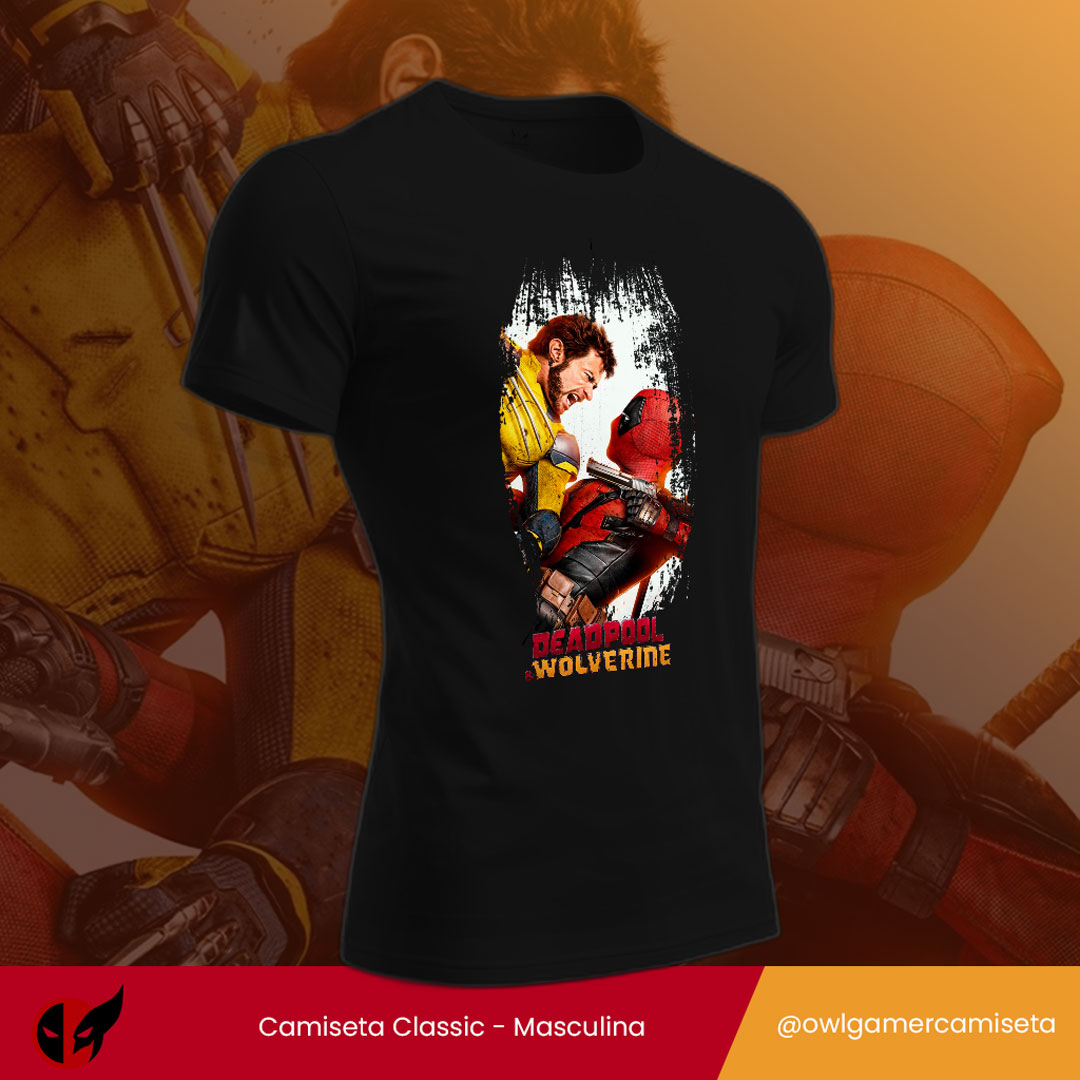 Camiseta DeadPool & Wolverine