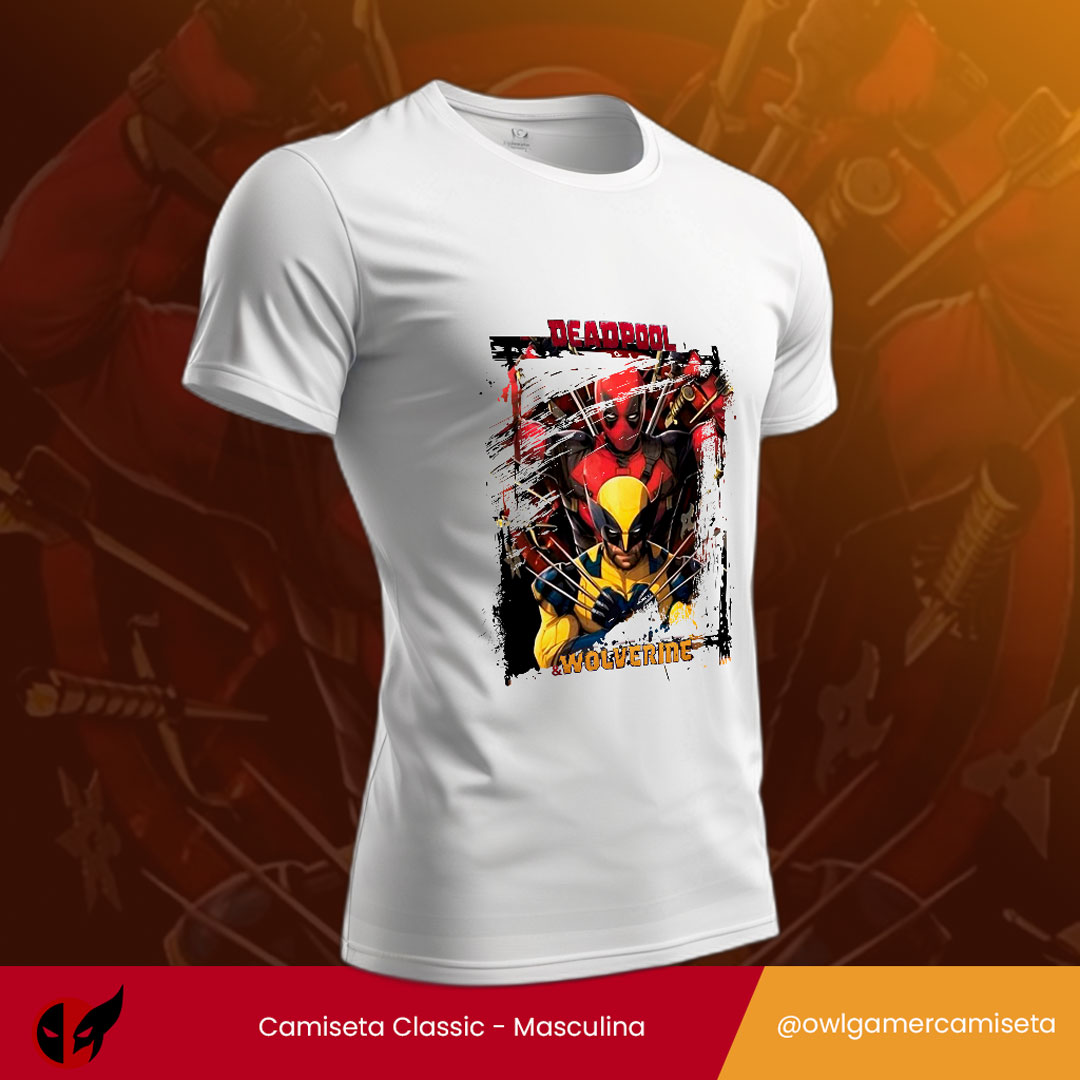 Camiseta DeadPool & Wolverine 