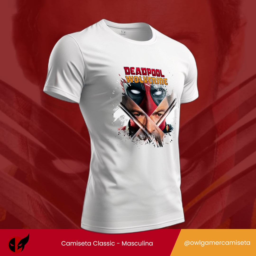 Camiseta DeadPool & Wolverine