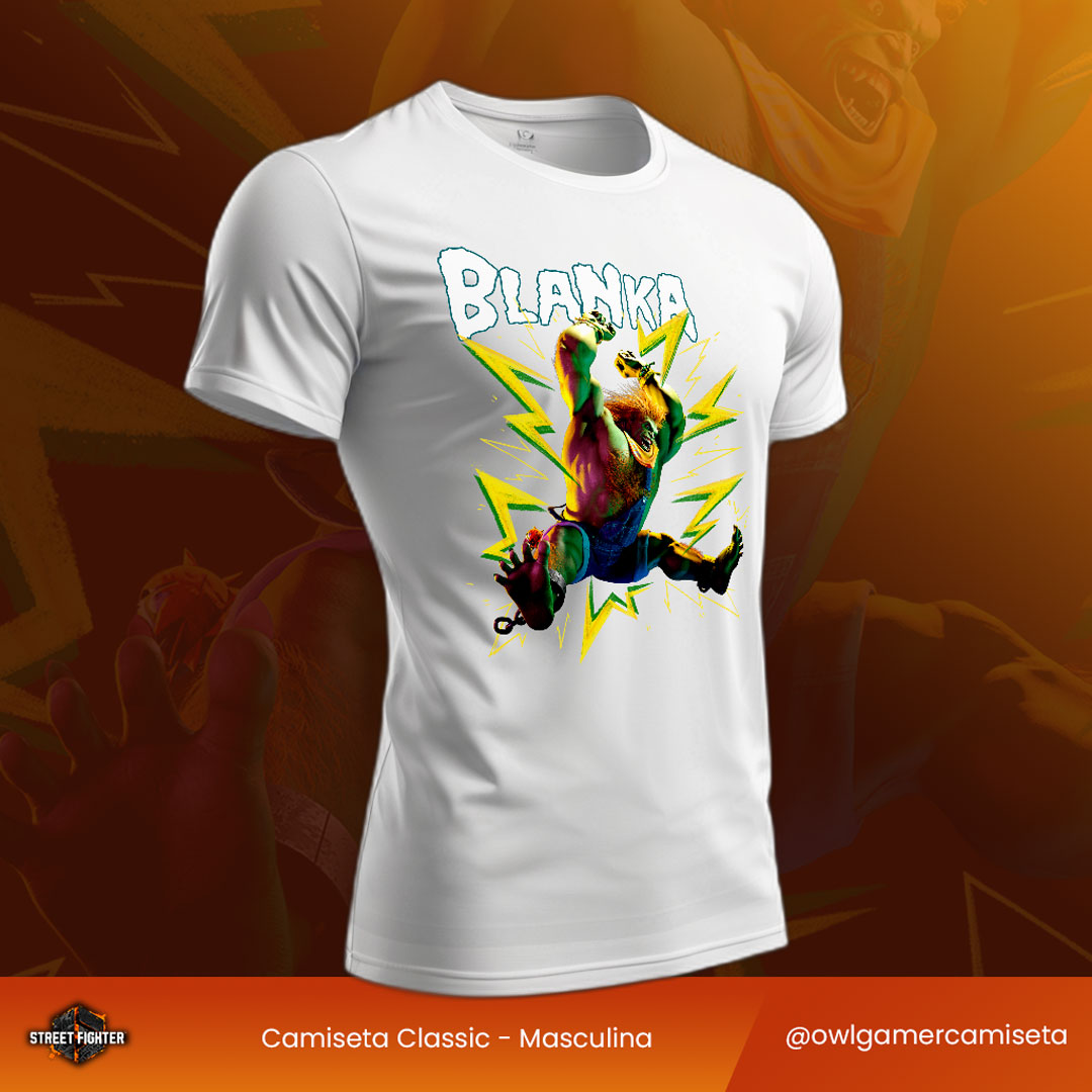 Camiseta Blanka Street Fighter 6
