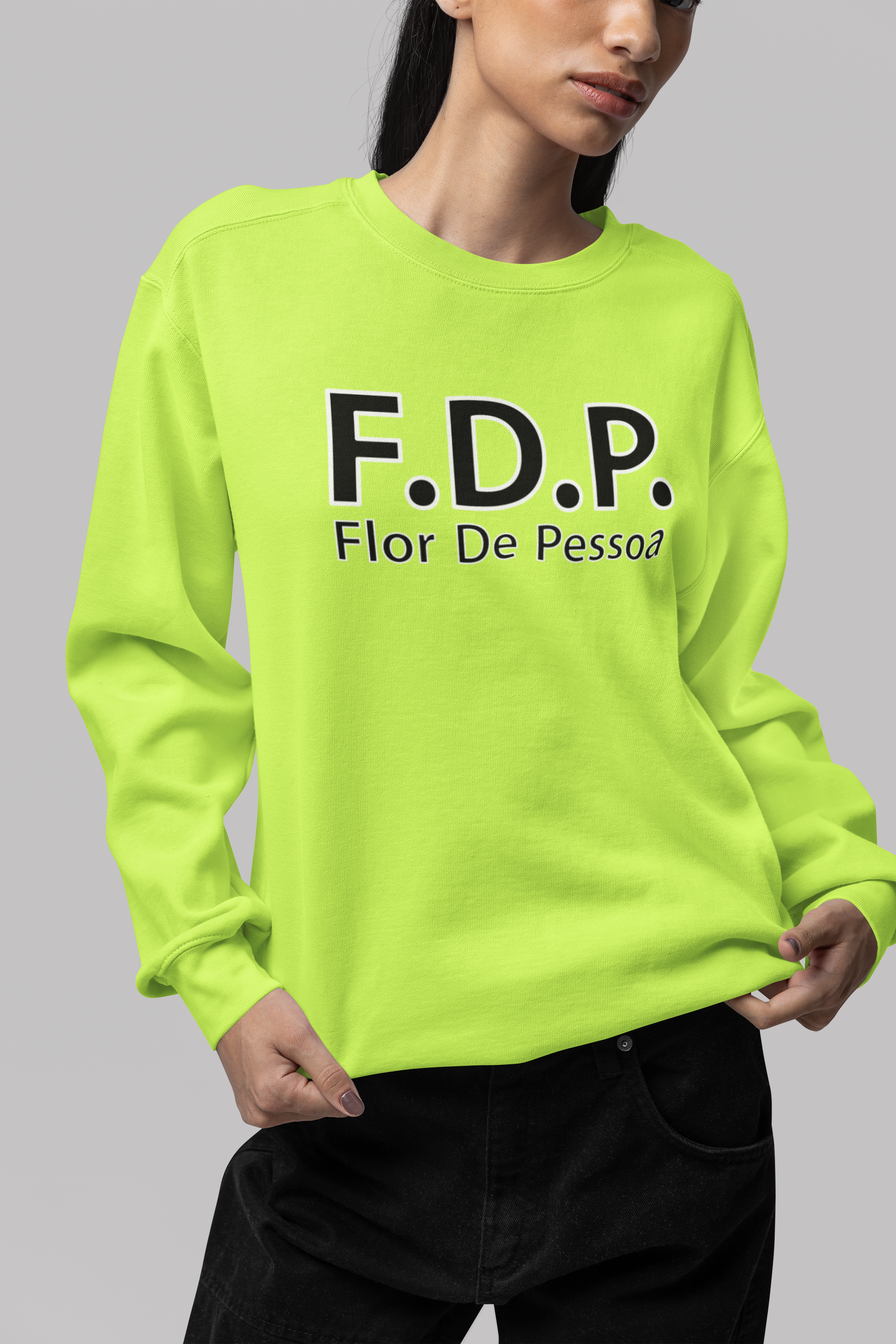 Nome do produto: Moletom Old School Flor De Pessoa