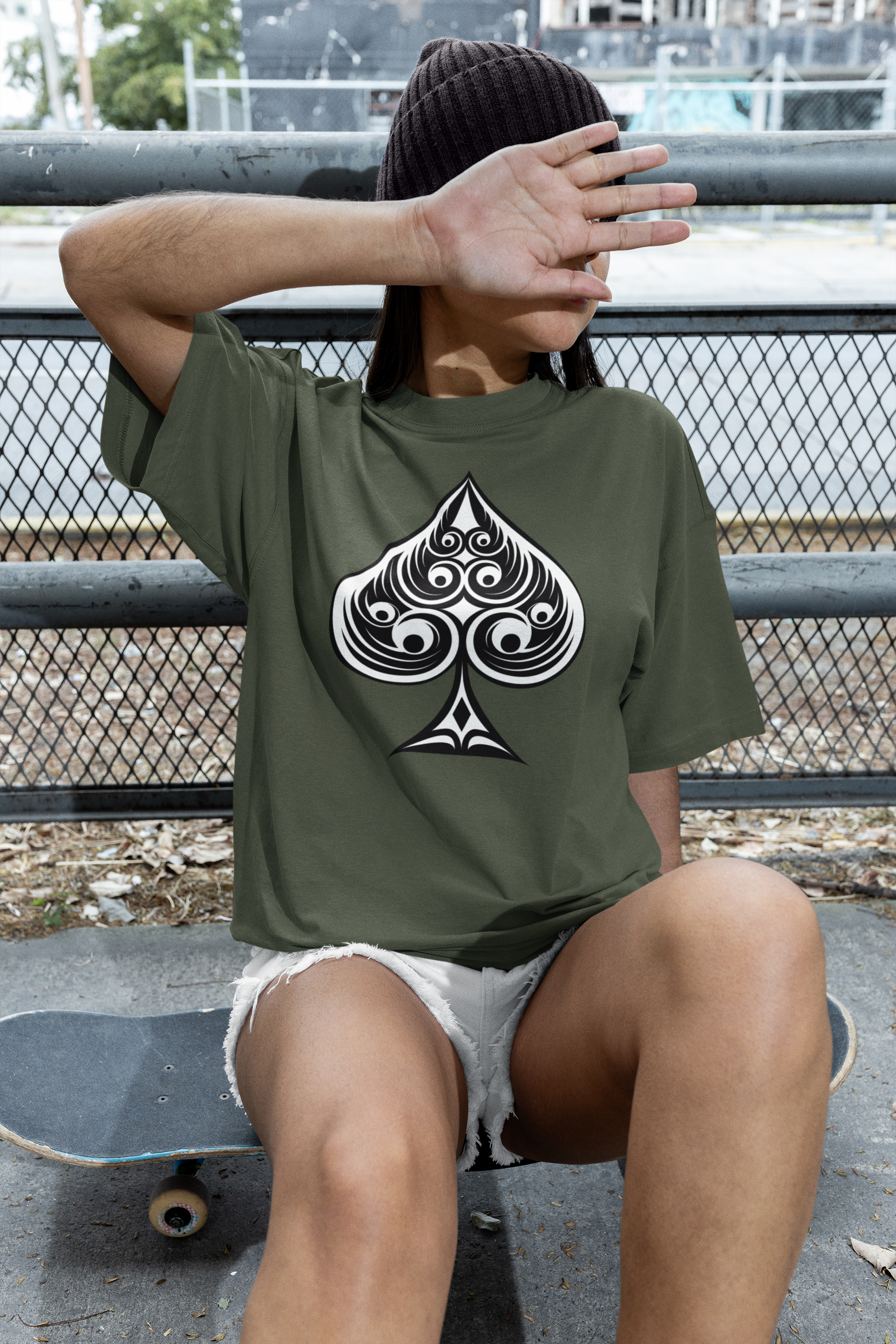 Oversized Baralho Espada